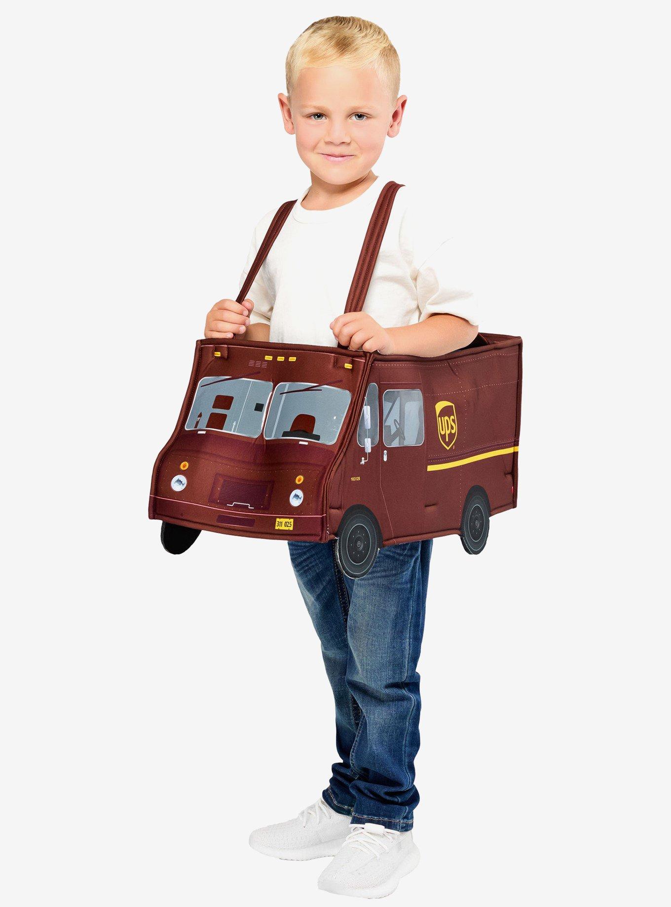 UPS Truck Ride On Costume, , hi-res