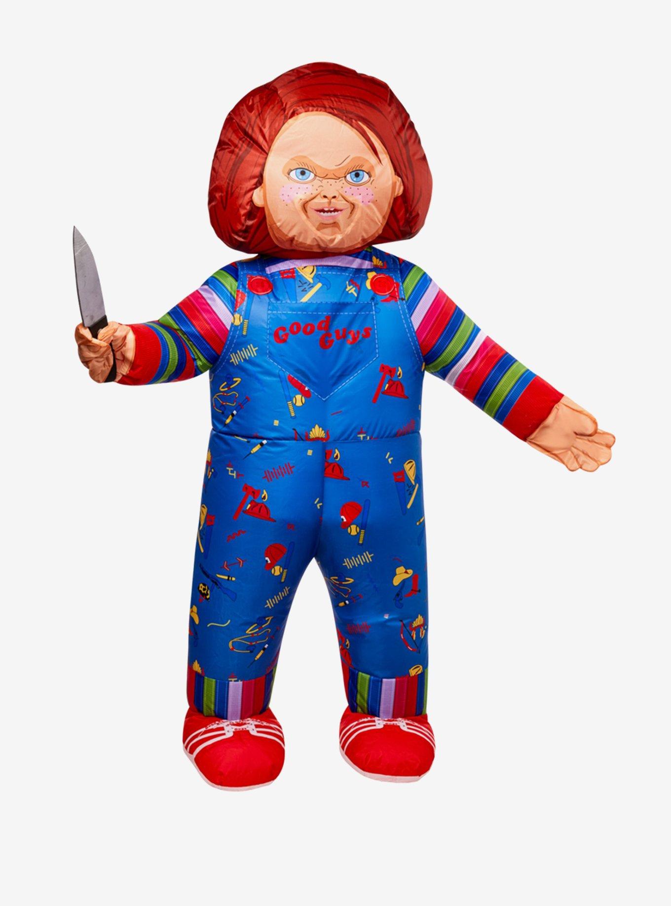 Child's Play Chucky Adult Inflatable Costume, , hi-res