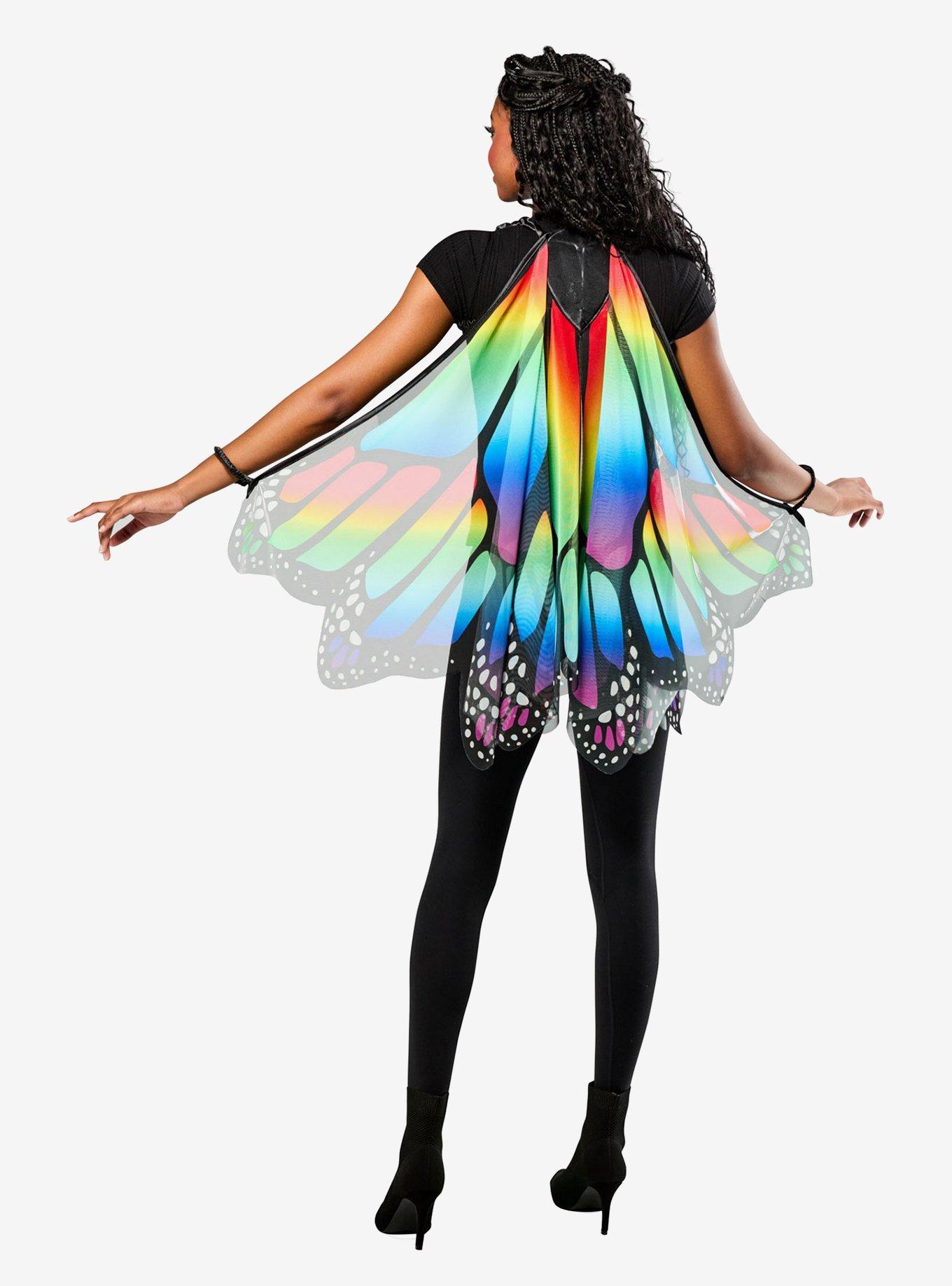 Rainbow Adult Monarch Wings, , hi-res