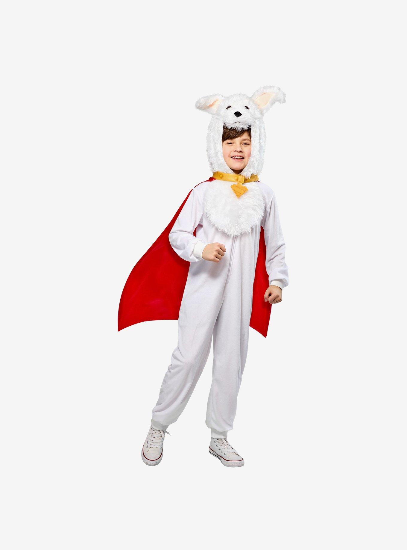 DC Comics Supergirl Movie Krypto Kids Hooded Zipsters Costume