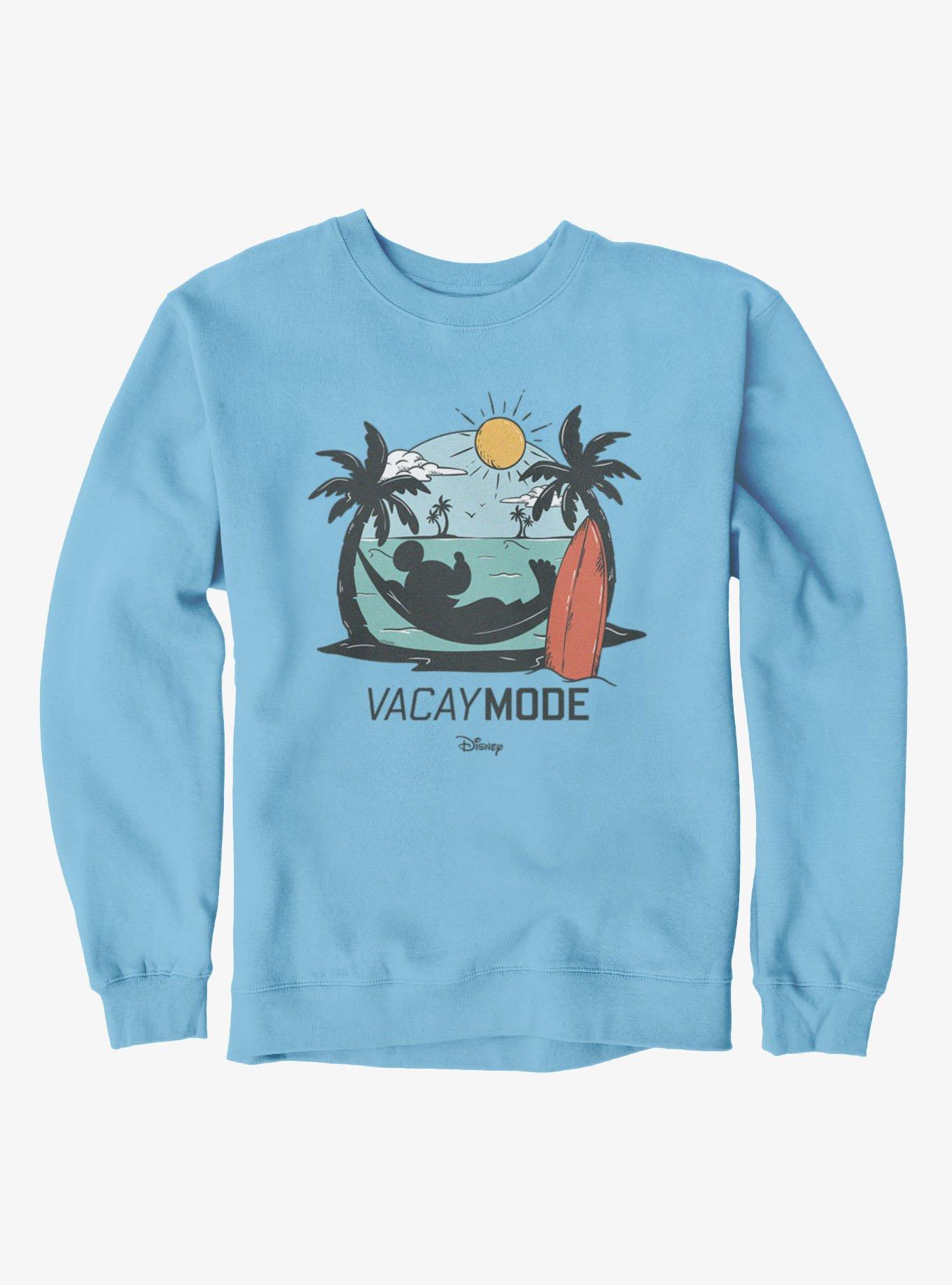 Disney Mickey Mouse Vacay Mode Beach Hammock Sweatshirt, , hi-res
