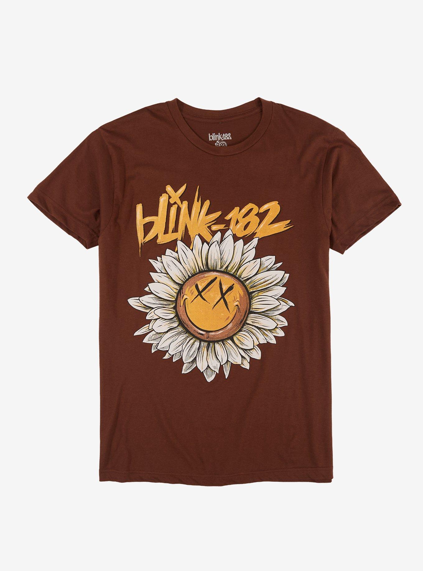 Blink-182 Daisy Face Logo T-Shirt