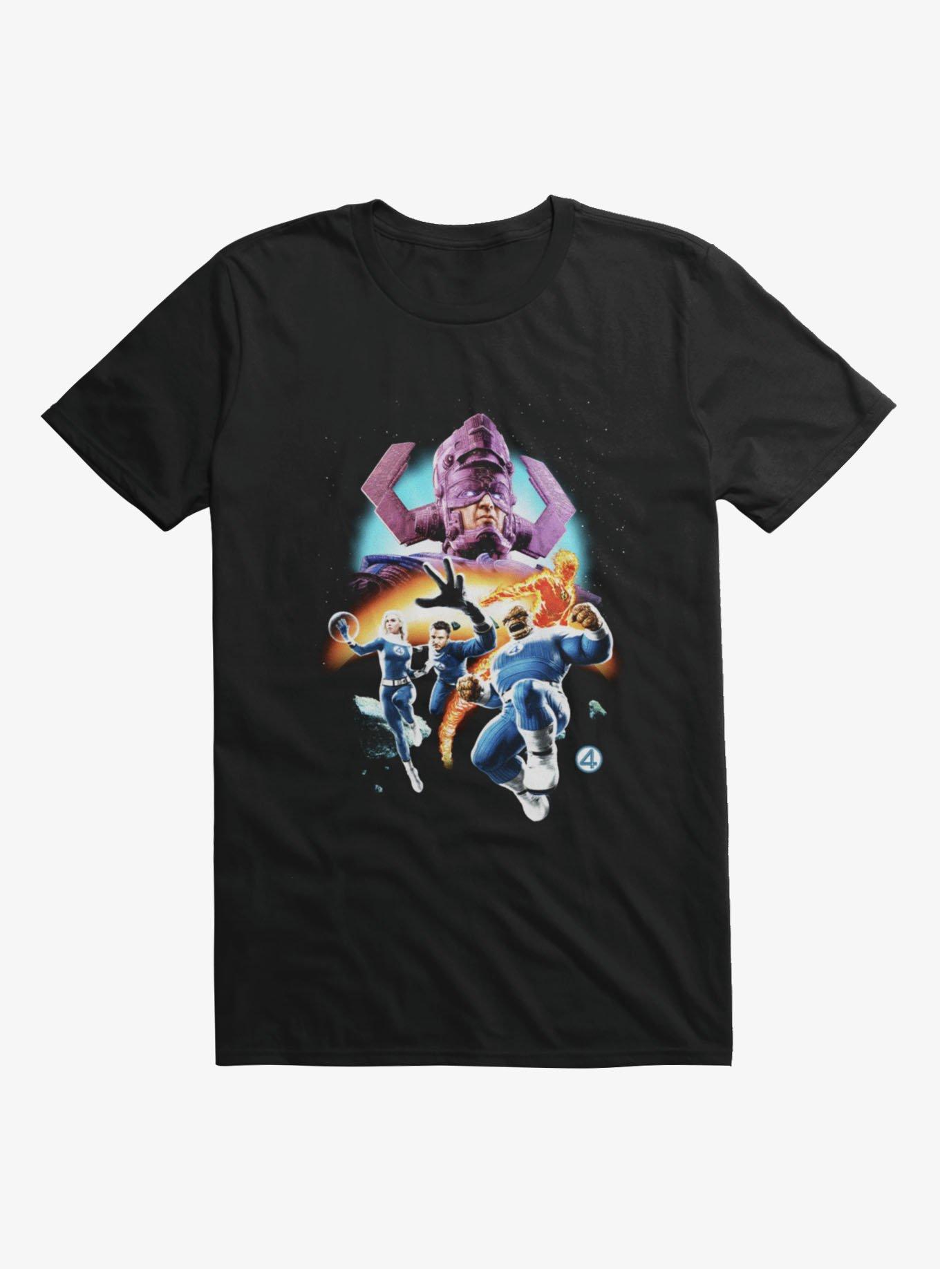Marvel Fantastic 4 First Steps Fear Galactus Retro Mens T-Shirt