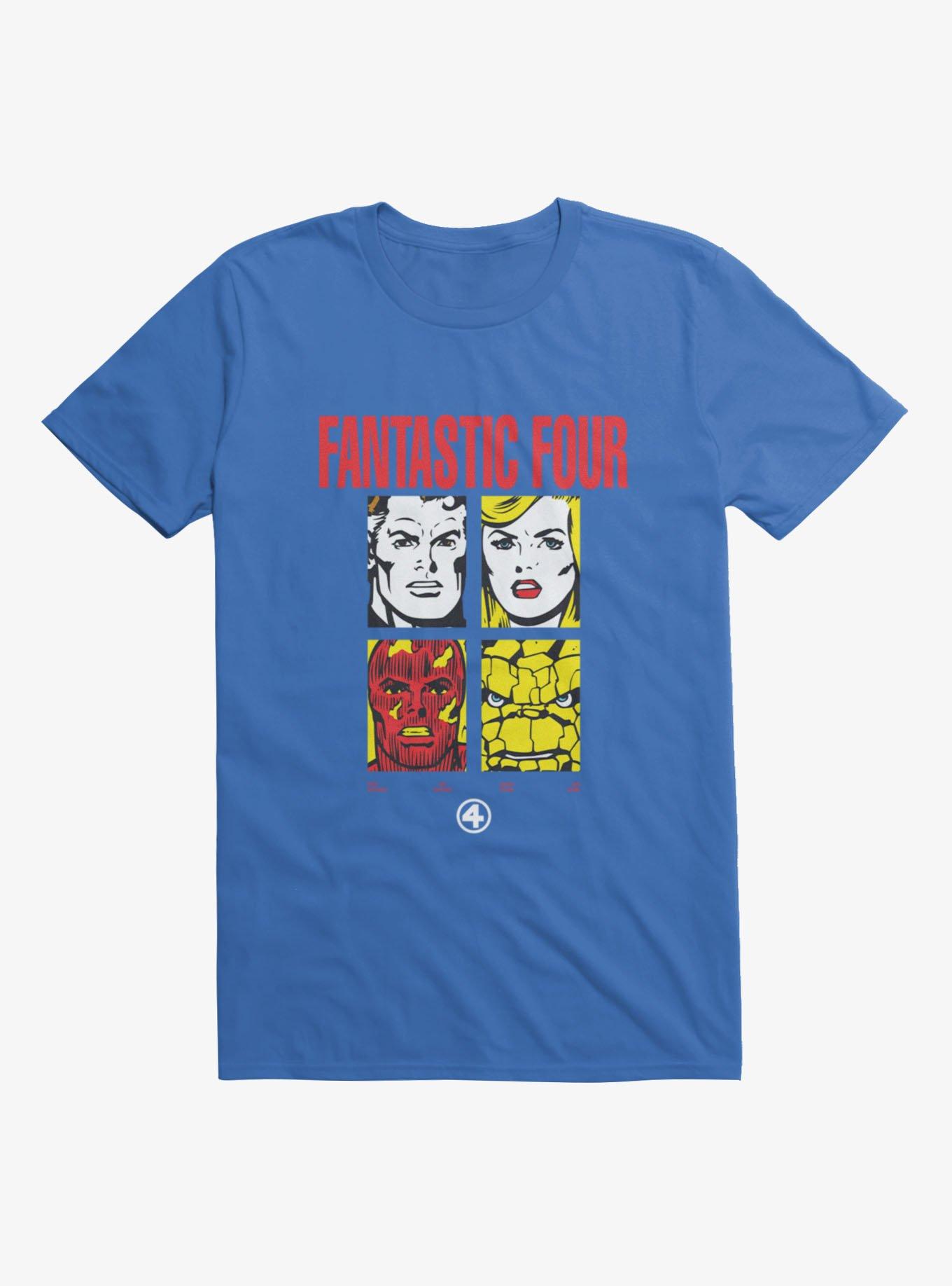 Marvel Fantastic 4 Classics Super Box Up Mens T-Shirt