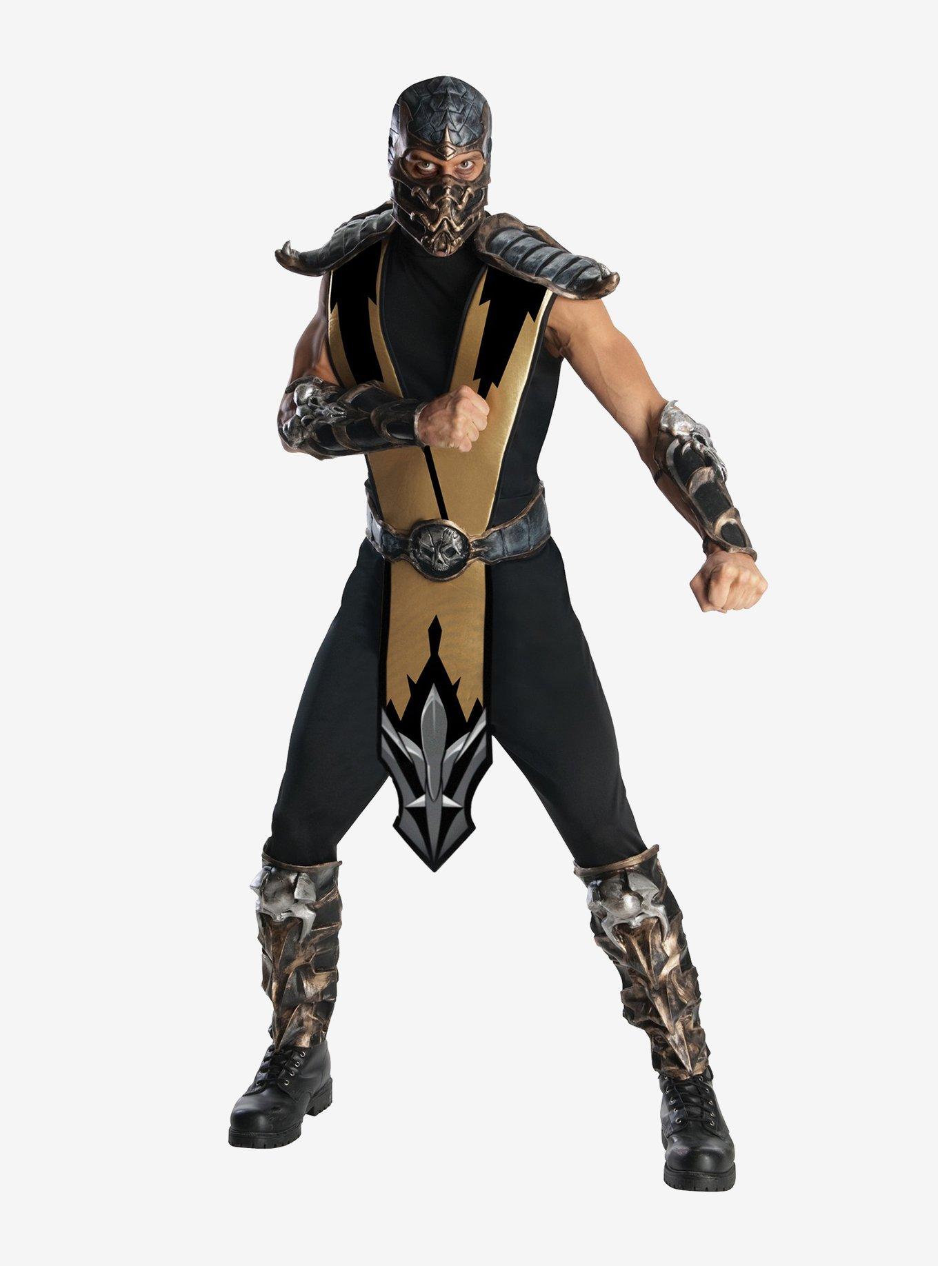 Mortal Kombat Scorpion Adult Costume, , hi-res