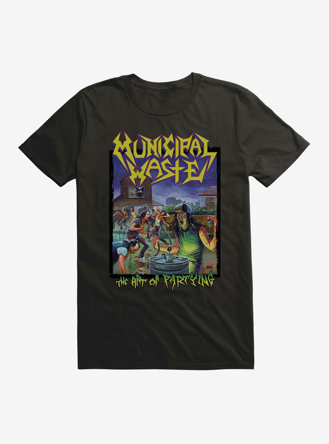 Municiple Waste The Art Of Partying T-Shirt, , hi-res