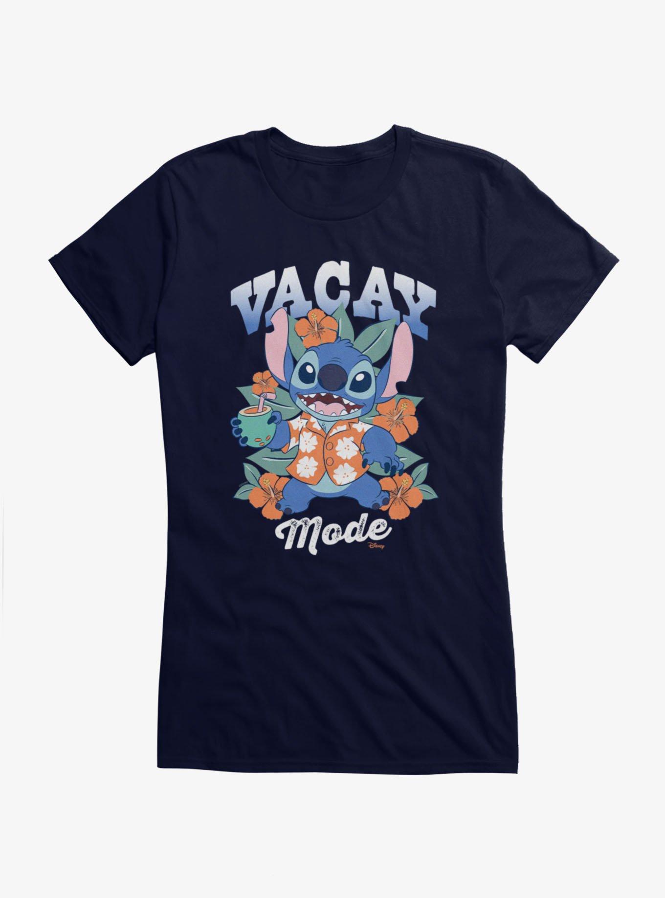 Disney Vacay Mode Hawaiian Shirt Stitch Girls T-Shirt, , hi-res