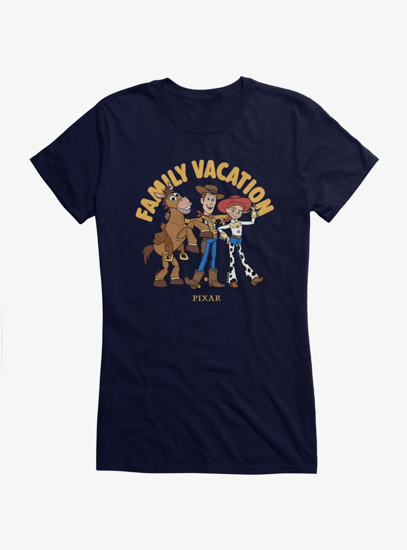 Disney Pixar Toy Story Family Vacation Woody, Bullseye And Jessie Girls T-Shirt, , hi-res