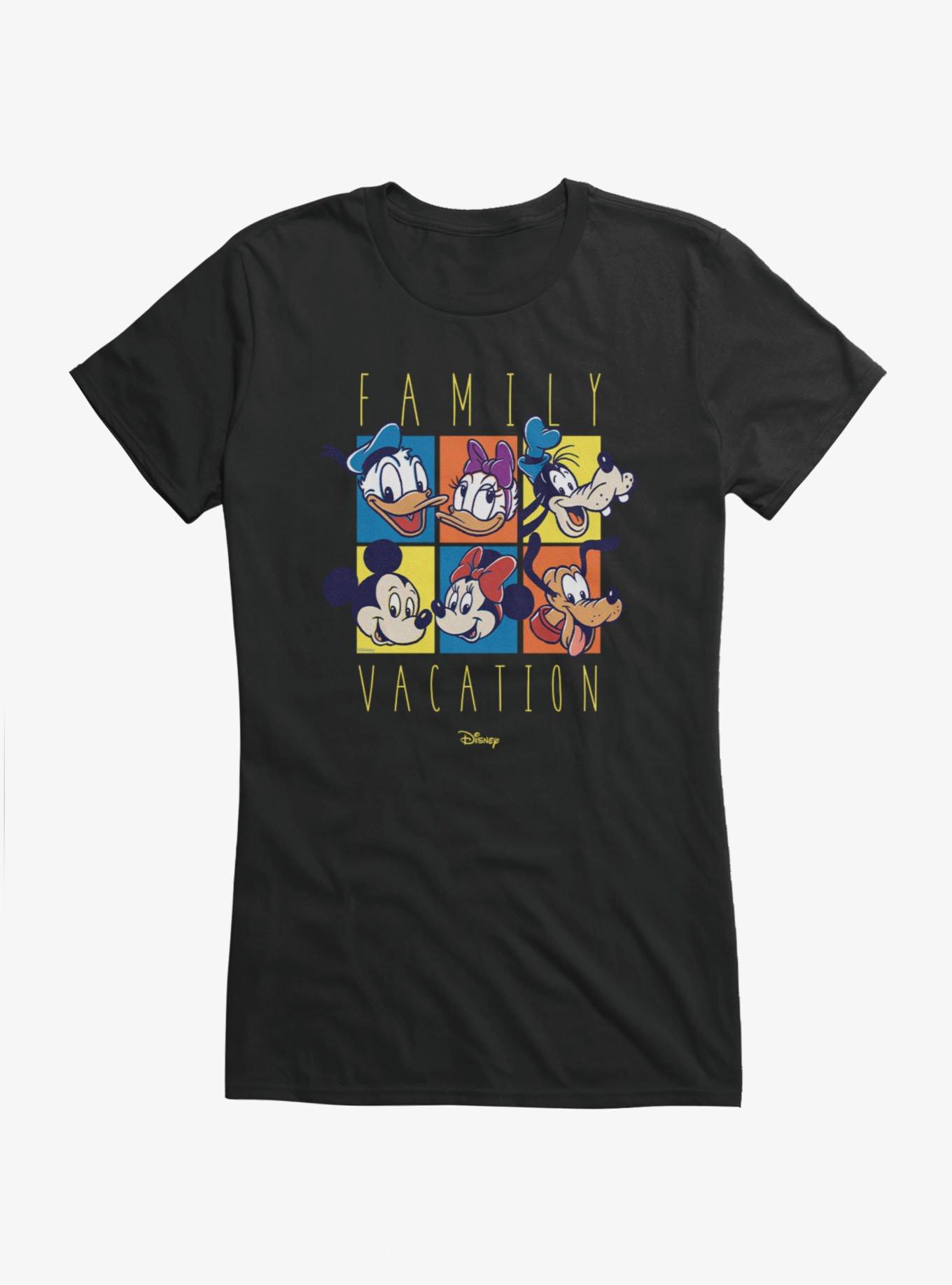 Disney Mickey Mouse Family Vacation Characters Girls T-Shirt, , hi-res
