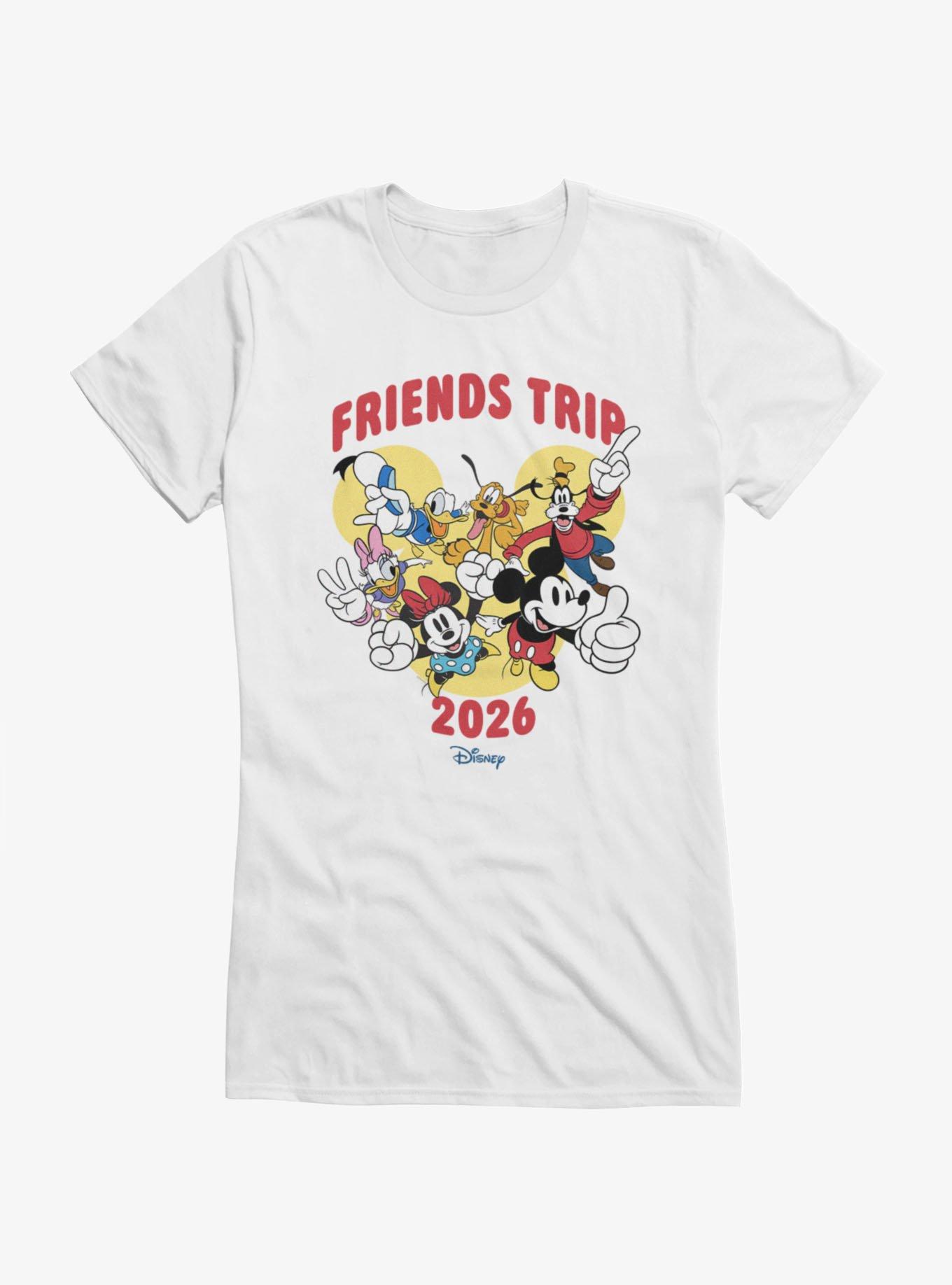 Disney Mickey Mouse Friends Trip 2026 Girls T-Shirt, , hi-res