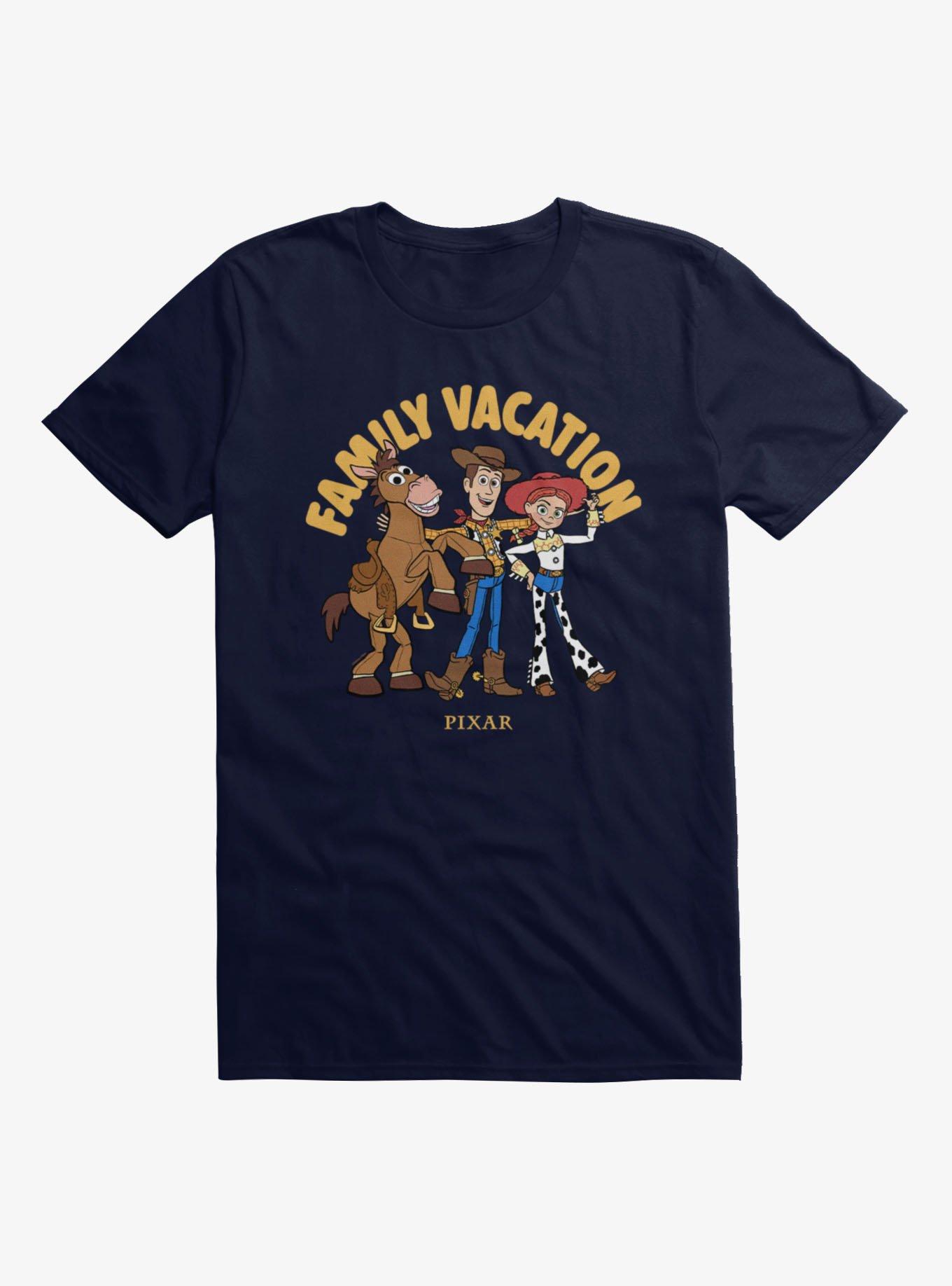 Disney Pixar Toy Story Family Vacation Woody, Bullseye And Jessie T-Shirt, , hi-res
