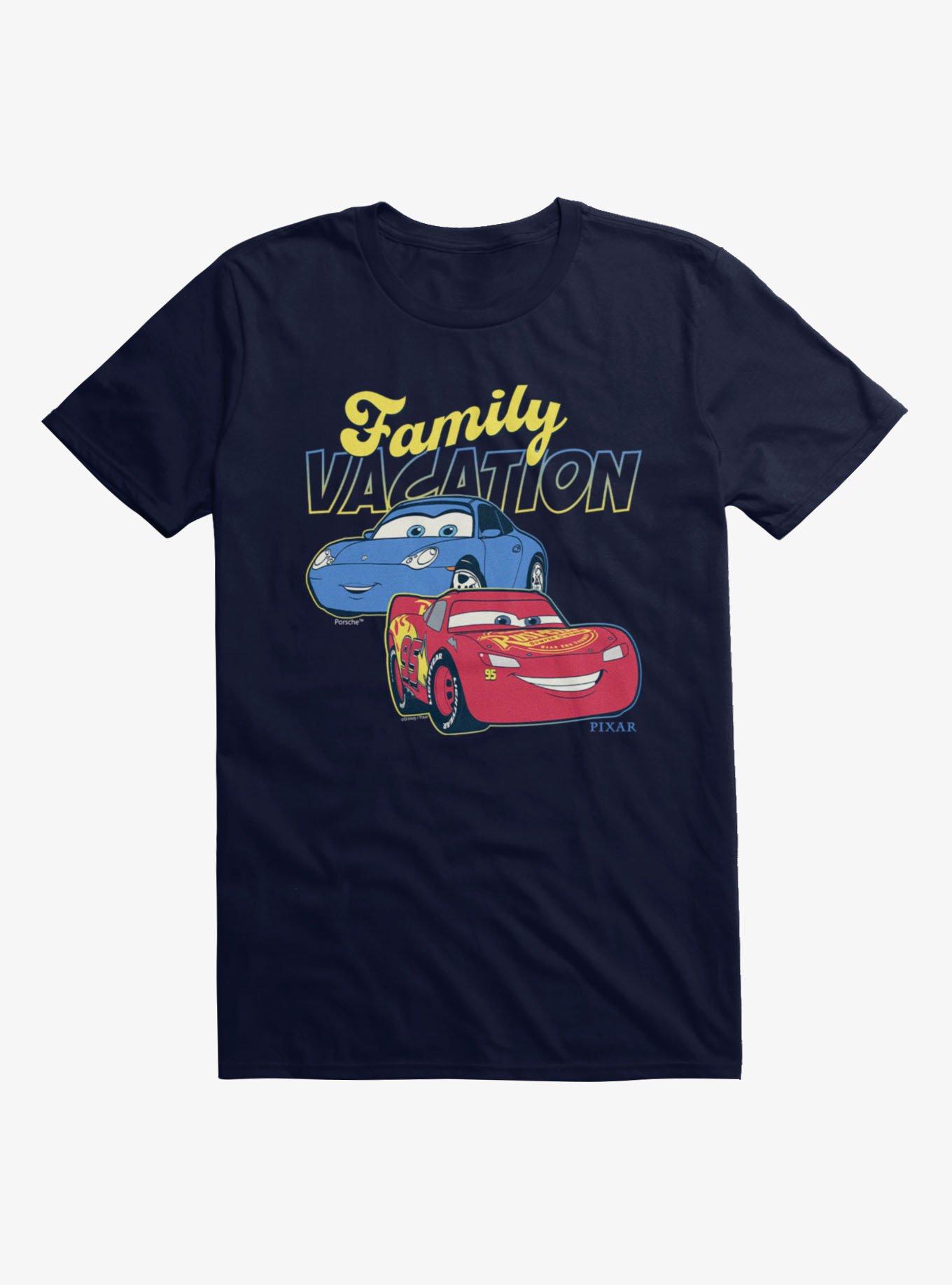 Disney Pixar Cars Family Vacation Sally And Mcqueen T-Shirt, , hi-res