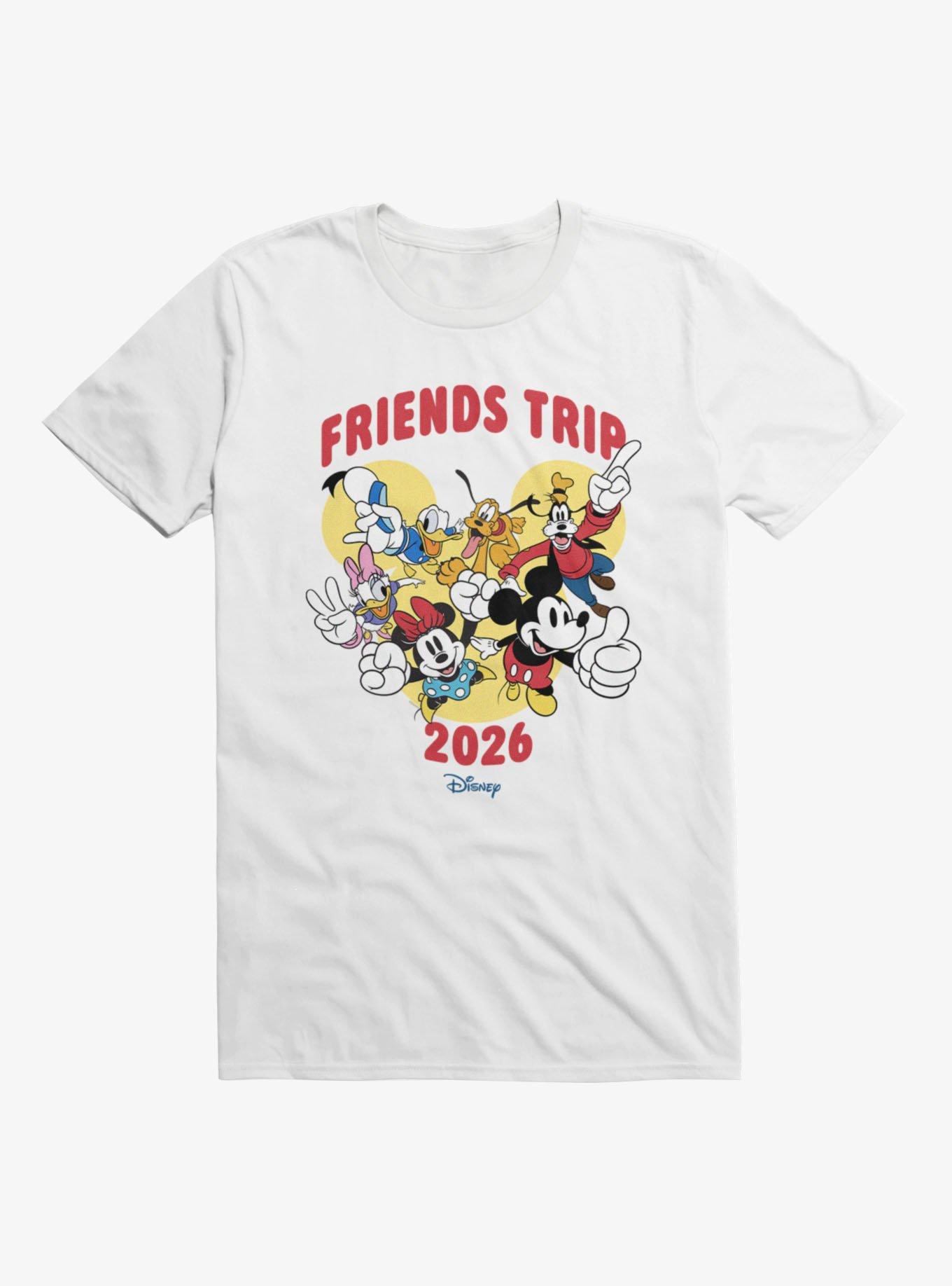 Disney Mickey Mouse Friends Trip 2026 T-Shirt