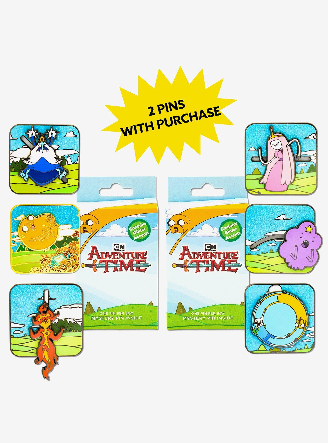 Adventure Time Interactive Mystery Enamel Pin Blind Box Series 2 Pack, , hi-res