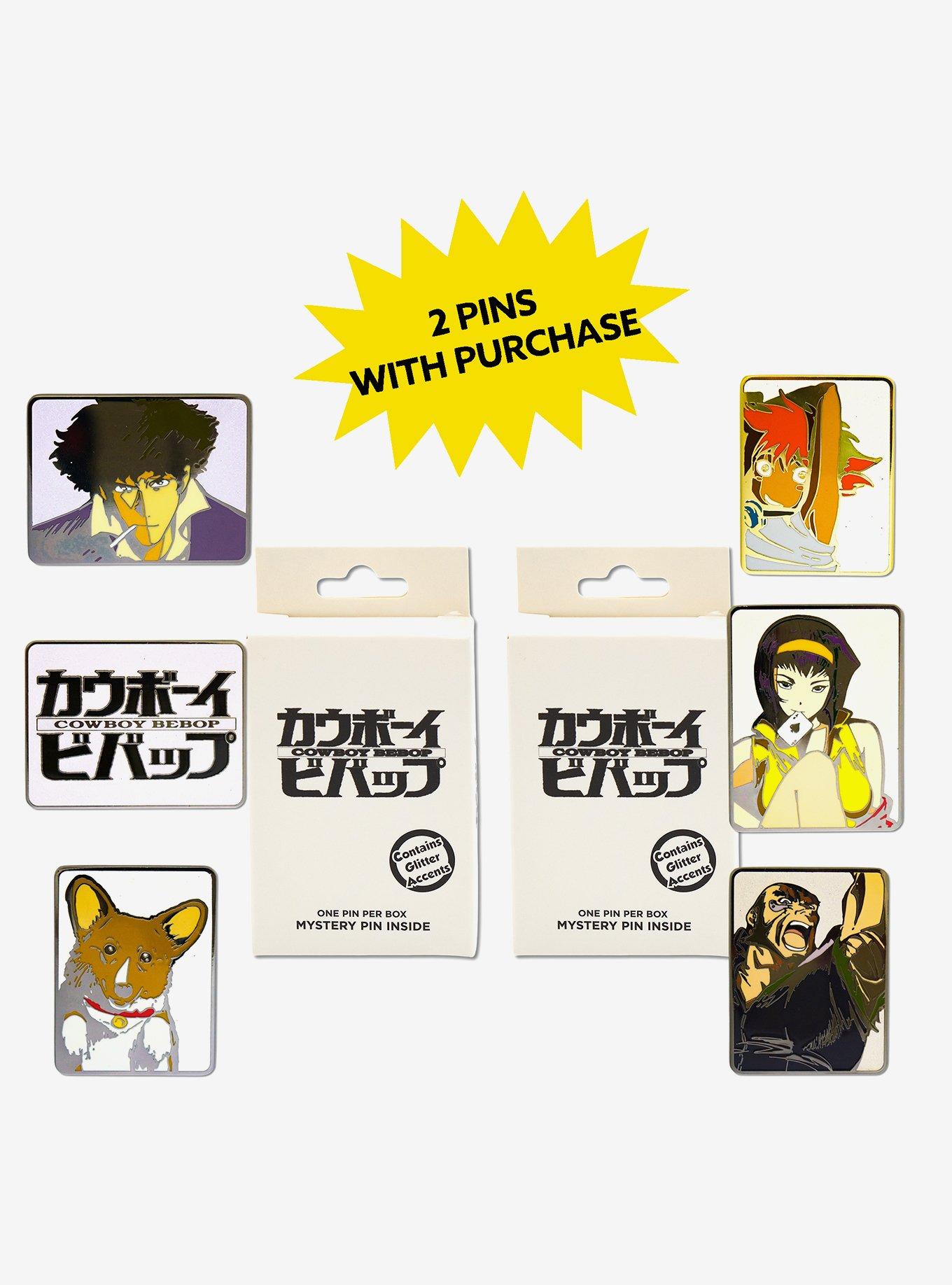 Cowboy Bebop Mystery Enamel Pin Blind Box Series 2 Pack, , hi-res
