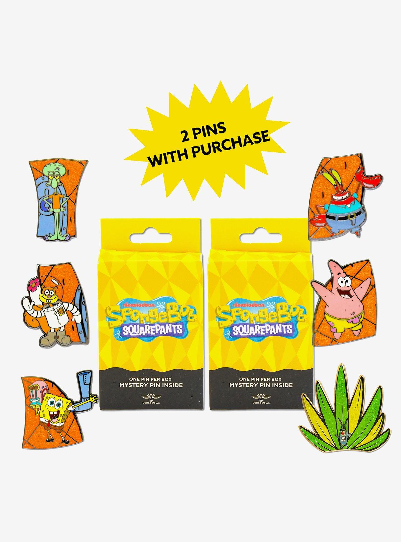 SpongeBob SquarePants Puzzle Mystery Enamel Pin Blind Box Series 2 Pack, , hi-res