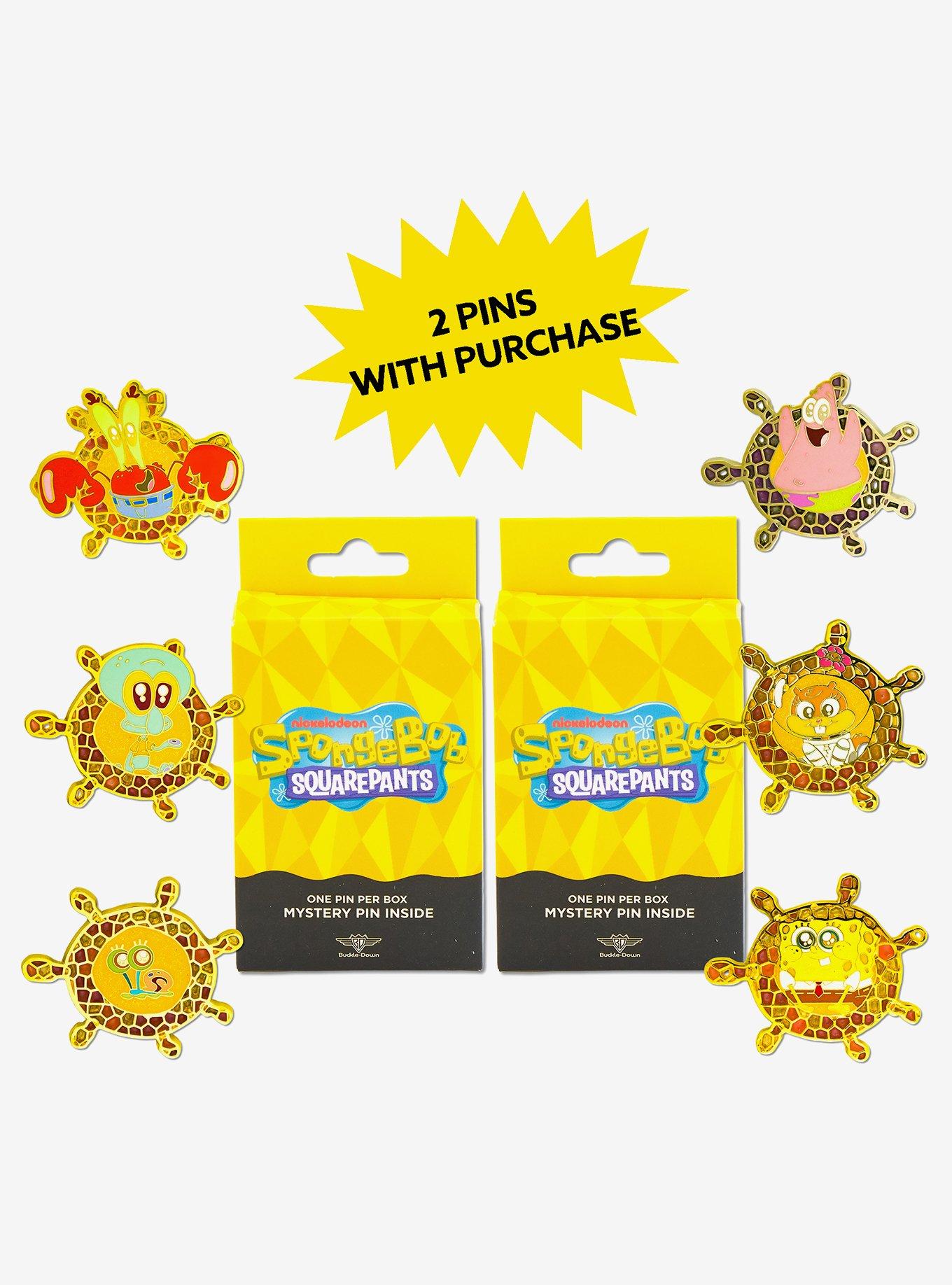 SpongeBob SquarePants Ship Wheel Mystery Enamel Pin Blind Box Series 2 Pack, , hi-res