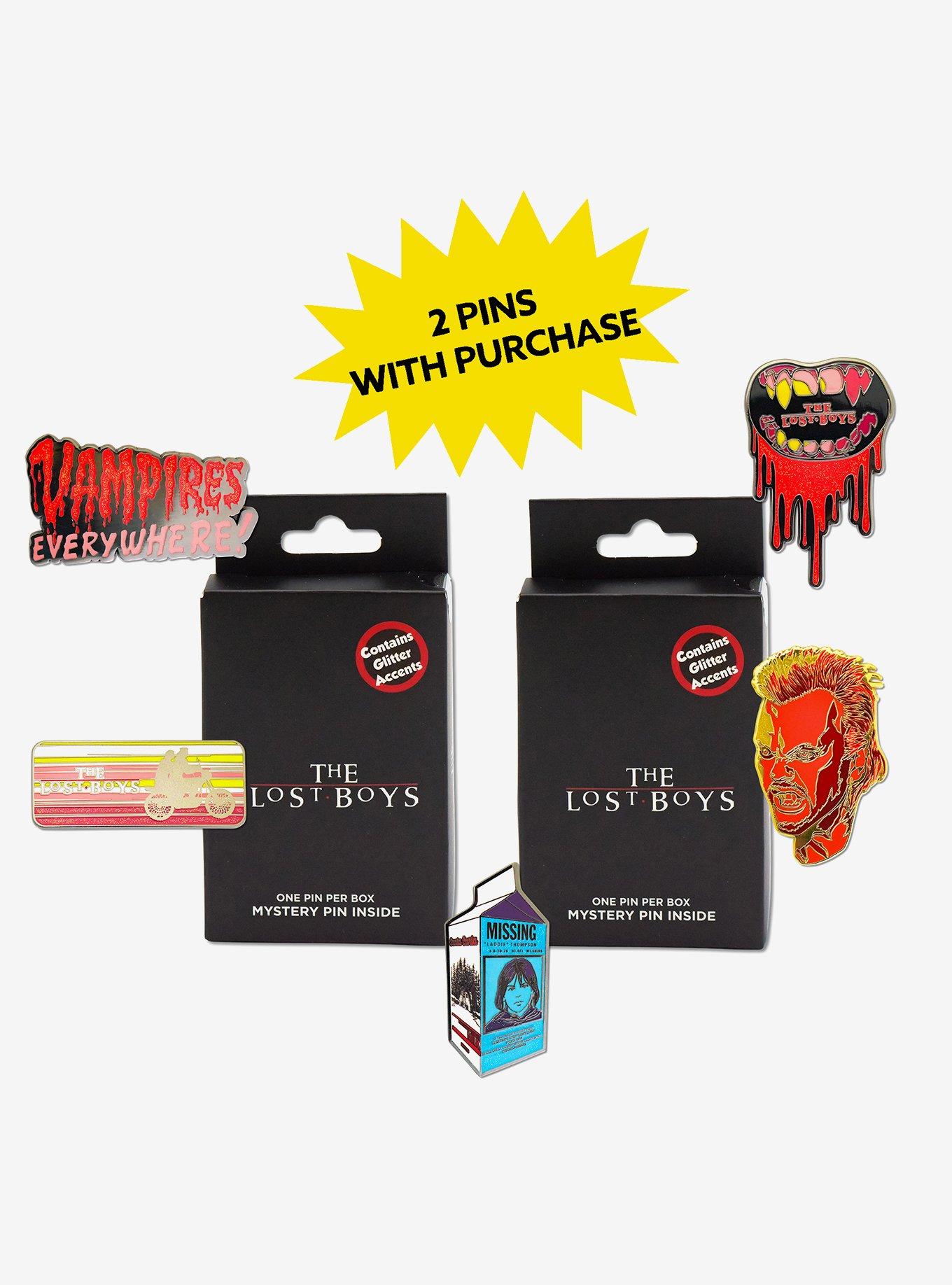 The Lost Boys Mystery Enamel Pin Blind Box Series 2 Pack, , hi-res