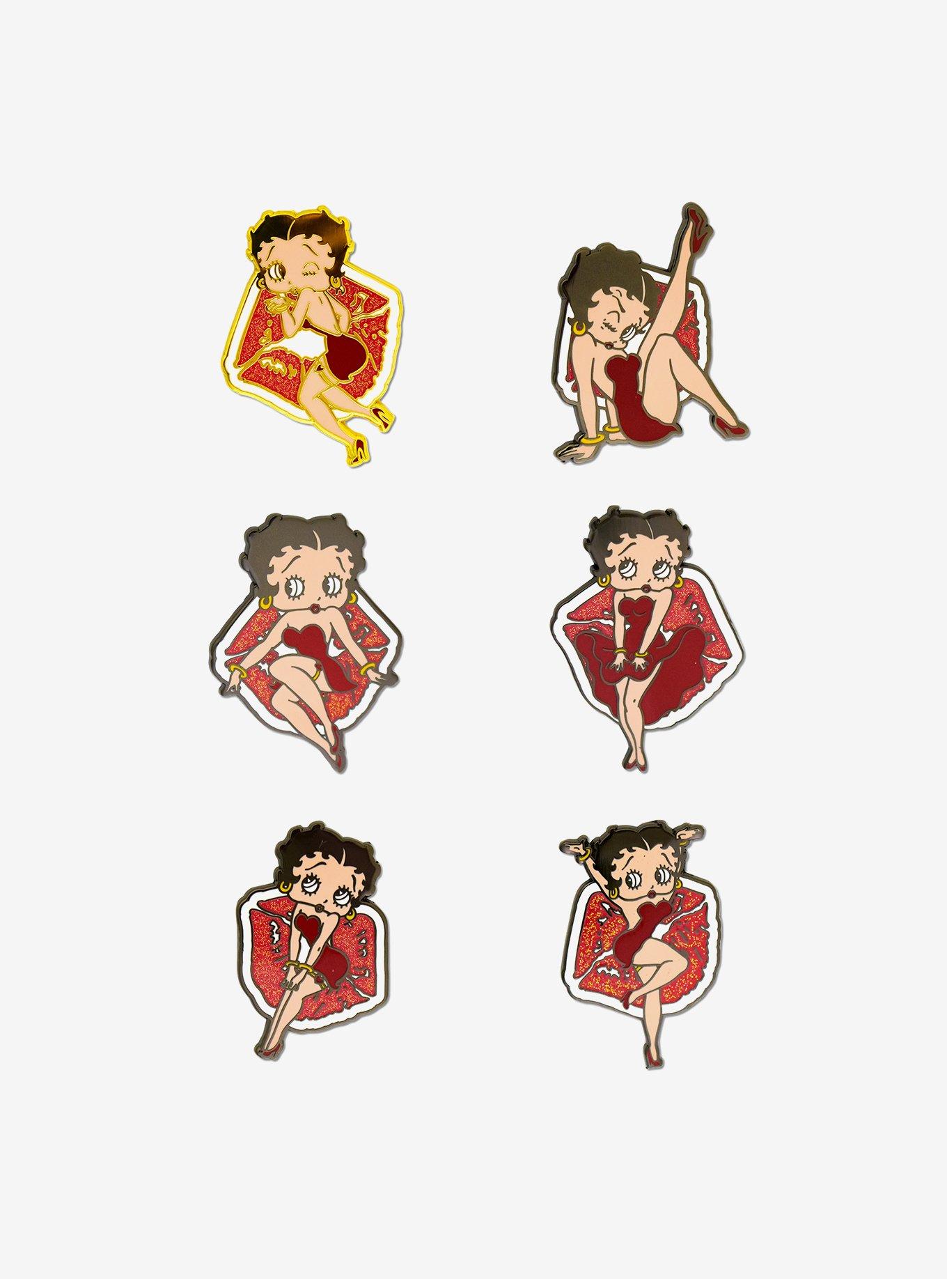 Betty Boop Mystery Enamel Pin Blind Box Series, , hi-res