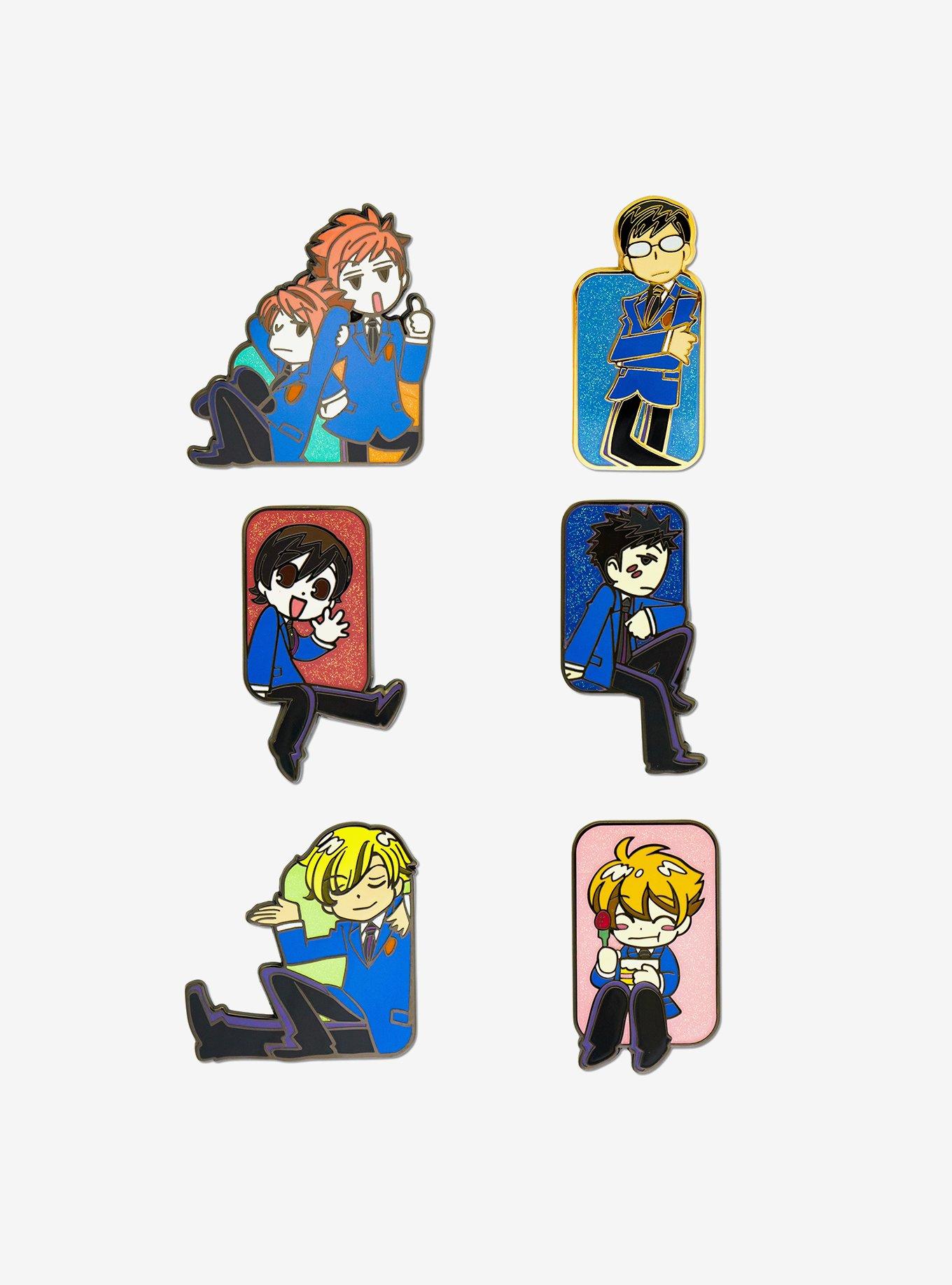 Ouran High School Host Club Mystery Enamel Pin Blind Box Series, , hi-res