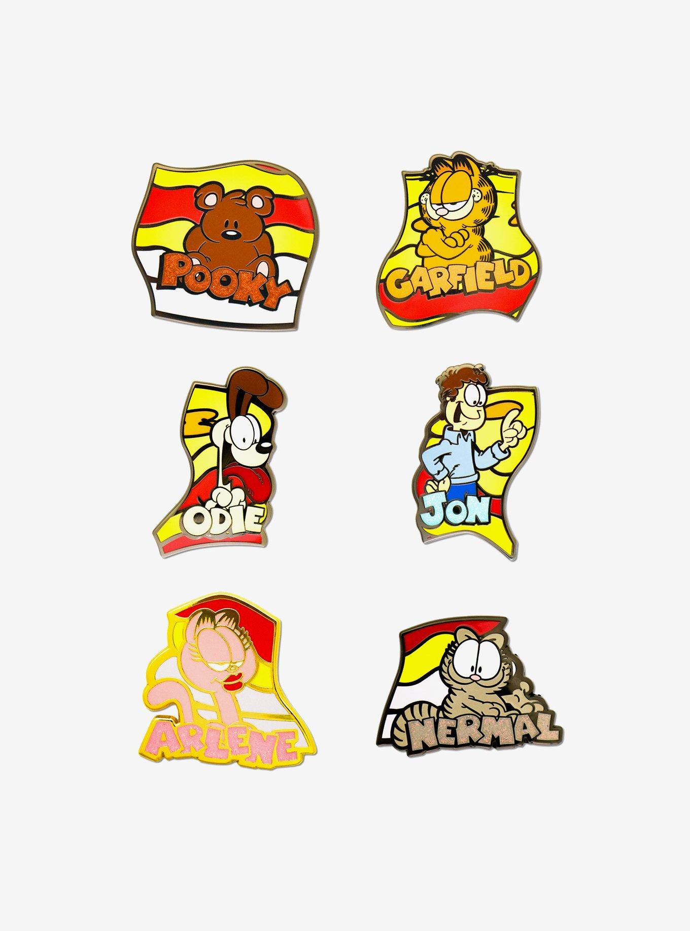 Garfield Puzzle Mystery Enamel Pin Blind Box Series, , hi-res