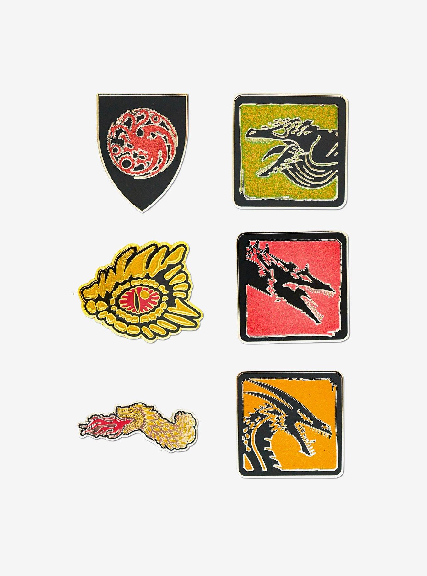 House of the Dragon Mystery Enamel Pin Blind Box Series, , hi-res