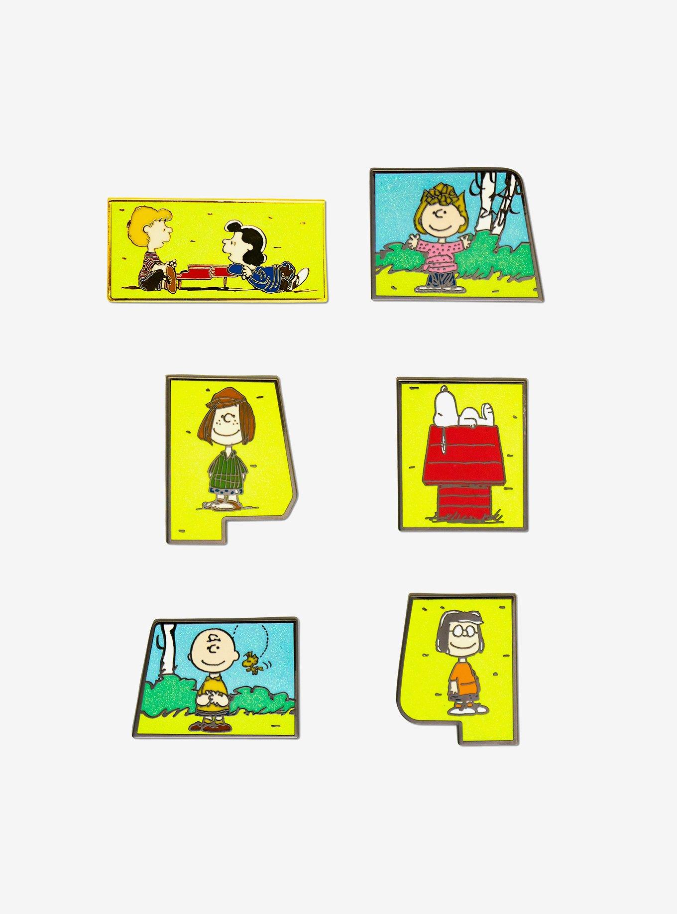 Peanuts Dog House Puzzle Mystery Enamel Pin Blind Box Series, , hi-res