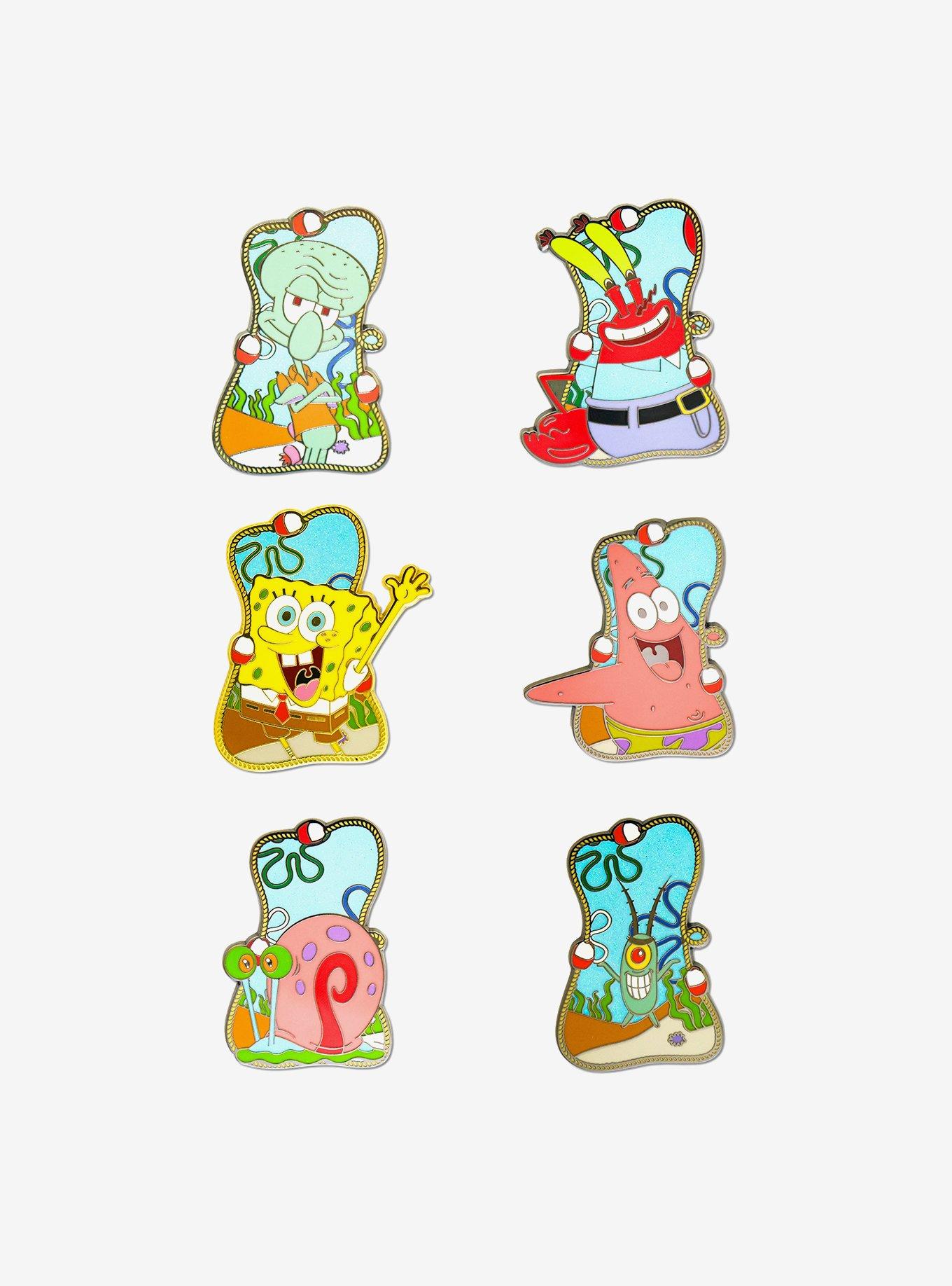 SpongeBob SquarePants Buoy Portrait Mystery Enamel Pin Blind Box Series, , hi-res
