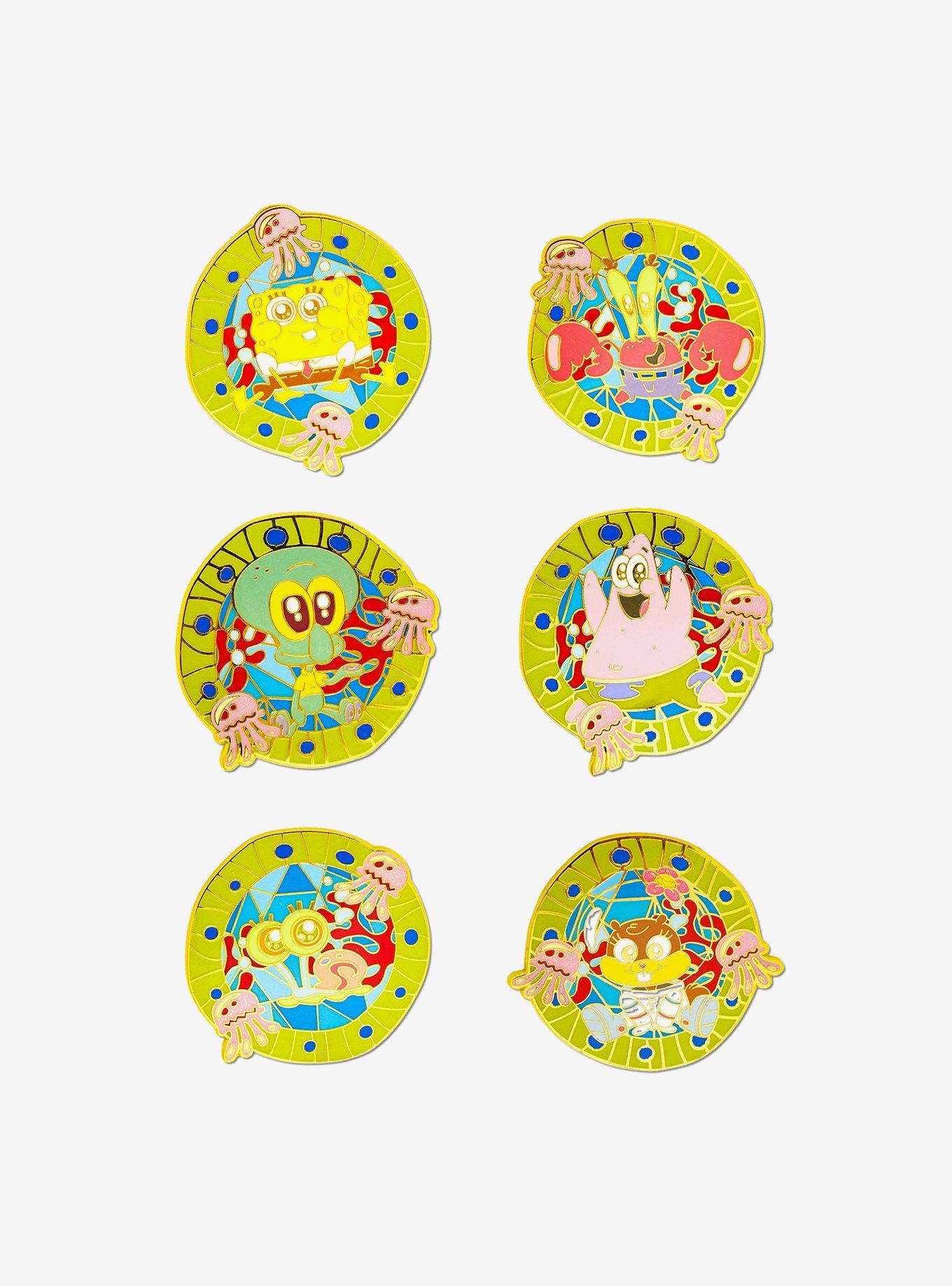 SpongeBob SquarePants Glow in the Dark Mystery Enamel Pin Blind Box Series, , hi-res