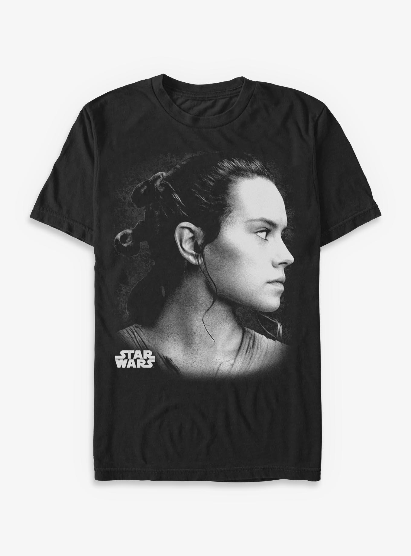 Star Wars: The Force Awakens Rey Portrait T-Shirt Hot Topic Exclusive, , hi-res