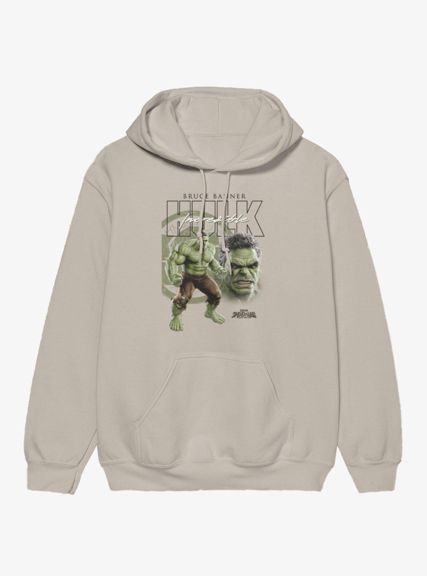 Marvel Spider-Man Brand New Day Bruce Banner Hulk Angry Close Up Icon Hoodie, , hi-res