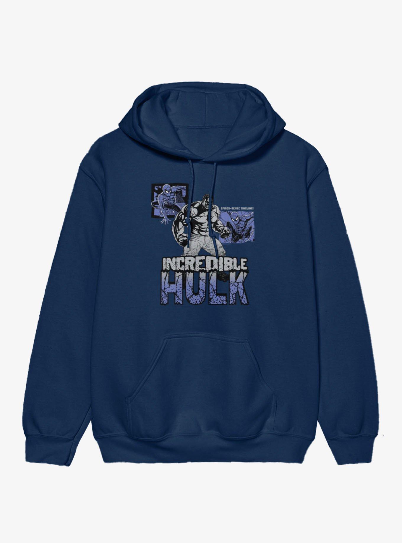 Marvel Spider-Man Brand New Day Angry Hulk Spider-Sense Tingling Hoodie
