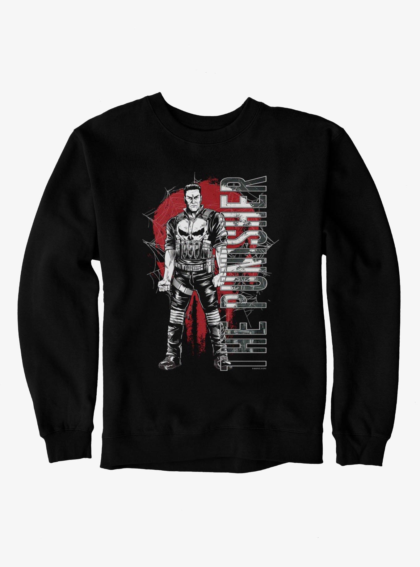 Marvel Spider-Man Brand New Day The Punisher Skull Sweatshirt, , hi-res