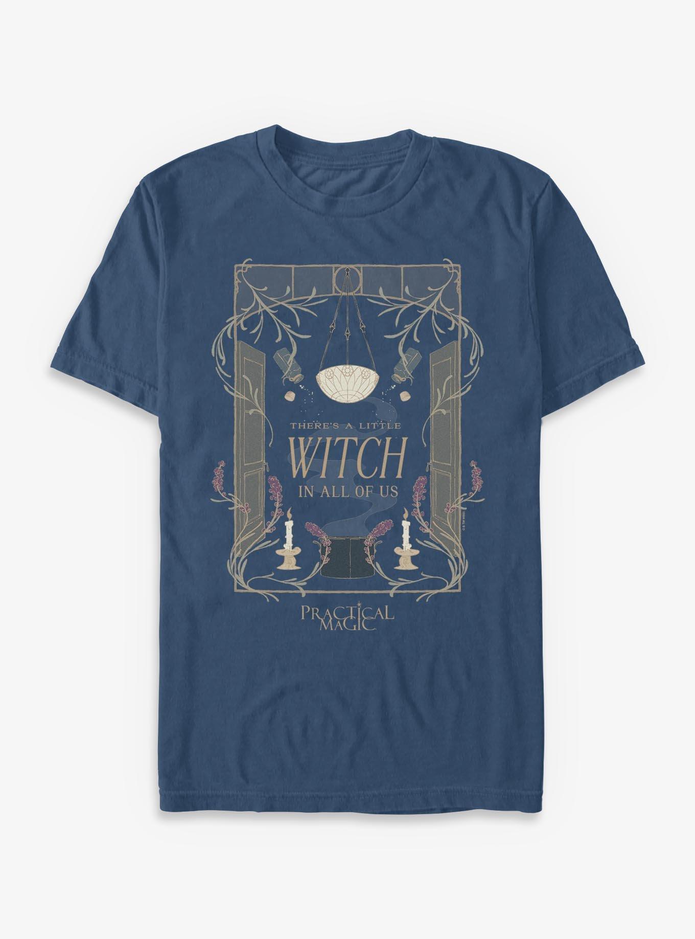 COMFORTCOLORS Practical Magic Witch In All Of Us Garment Dye T-Shirt
