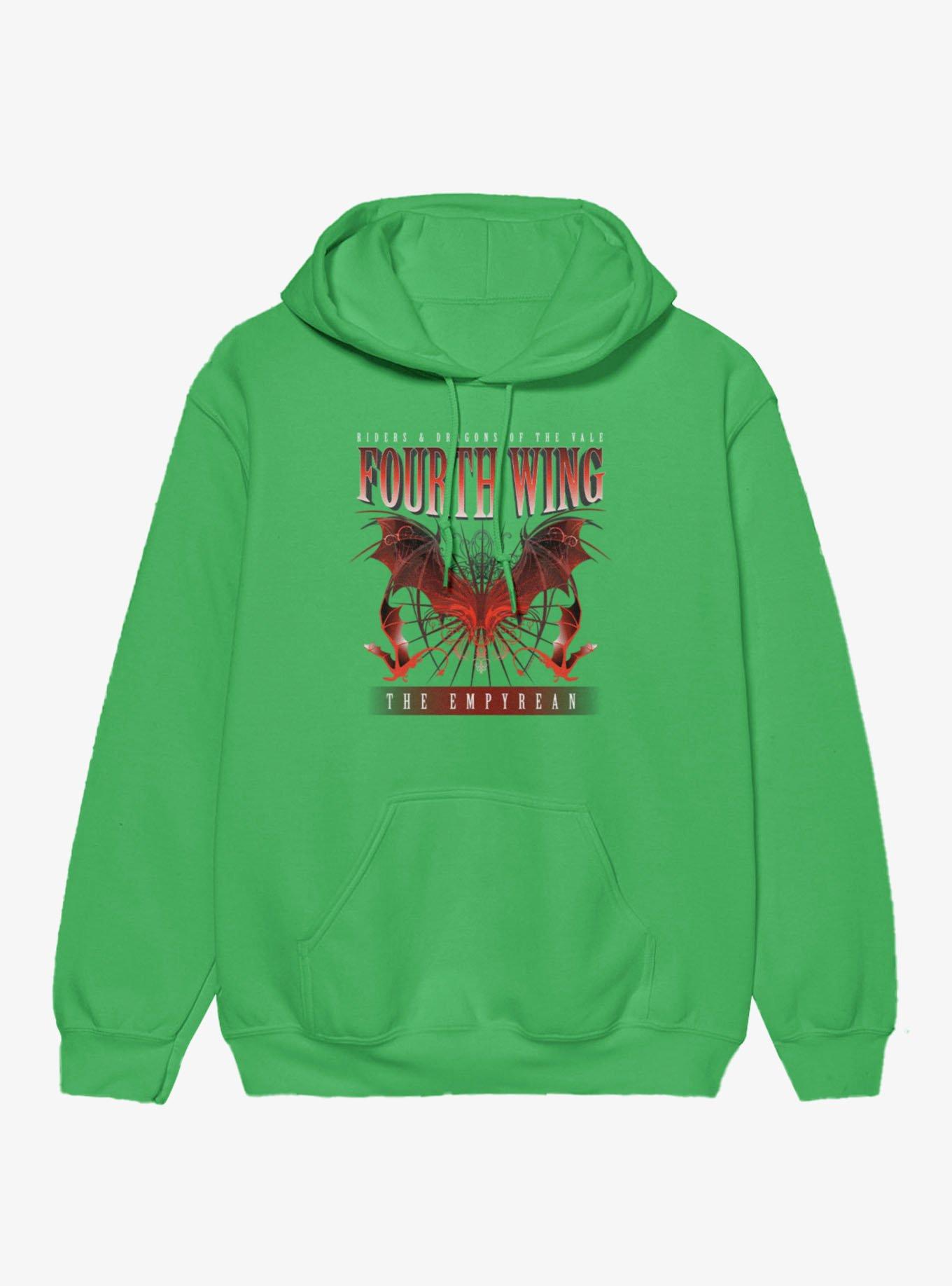 Fourth Wing The Empyrean Wing Riders Dragons Of The Vale Hoodie, , hi-res