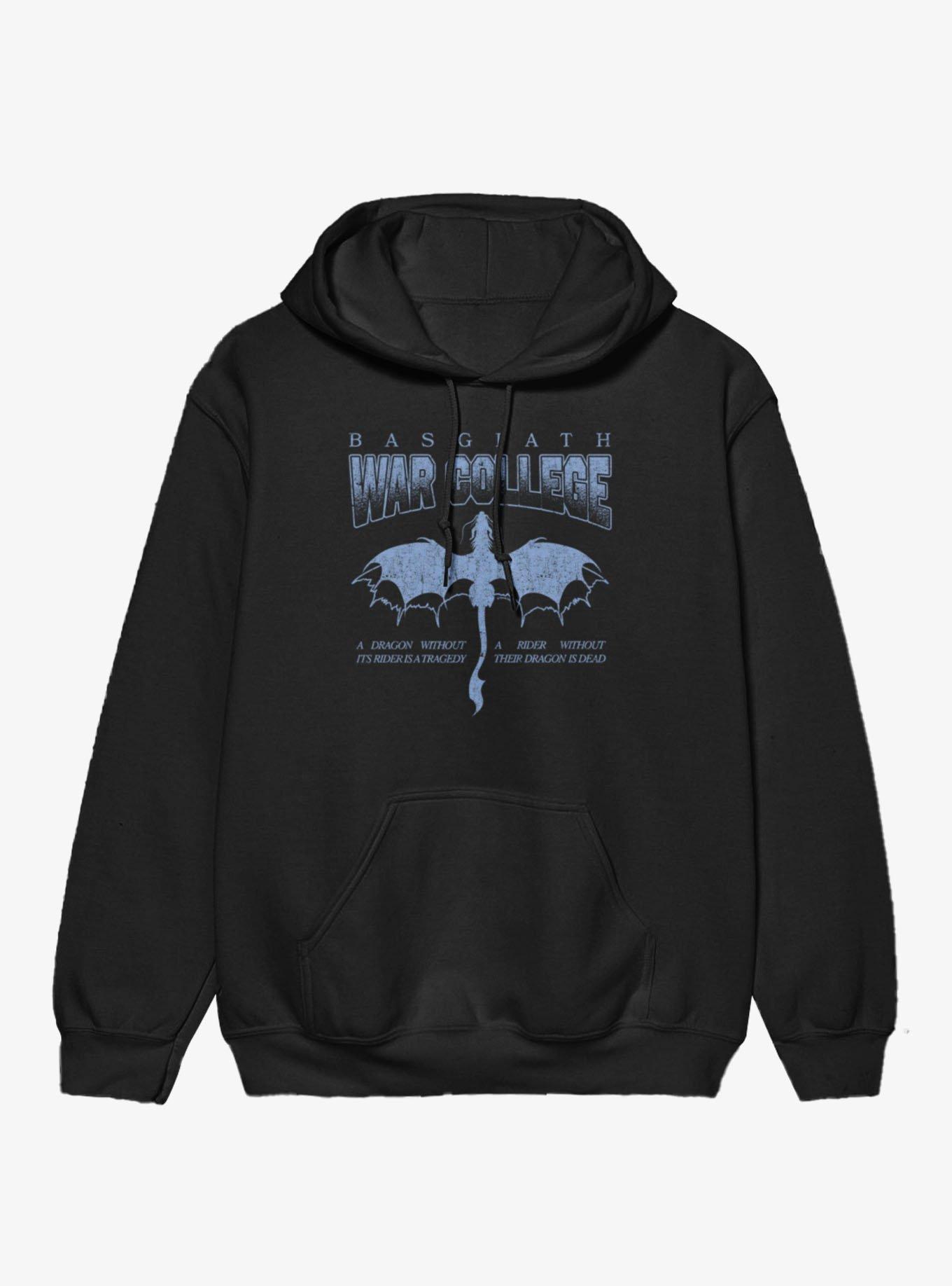 Fourth Wing The Empyrean Basgiath War College Distressed Hoodie
