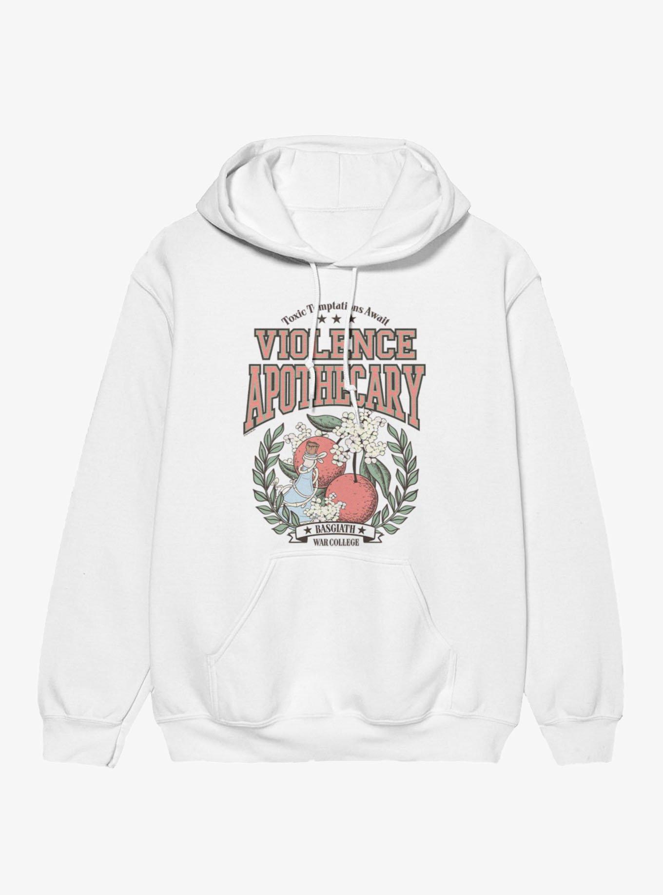 Fourth Wing The Empyrean Violence Apothecary Pastel Vintage Hoodie, , hi-res