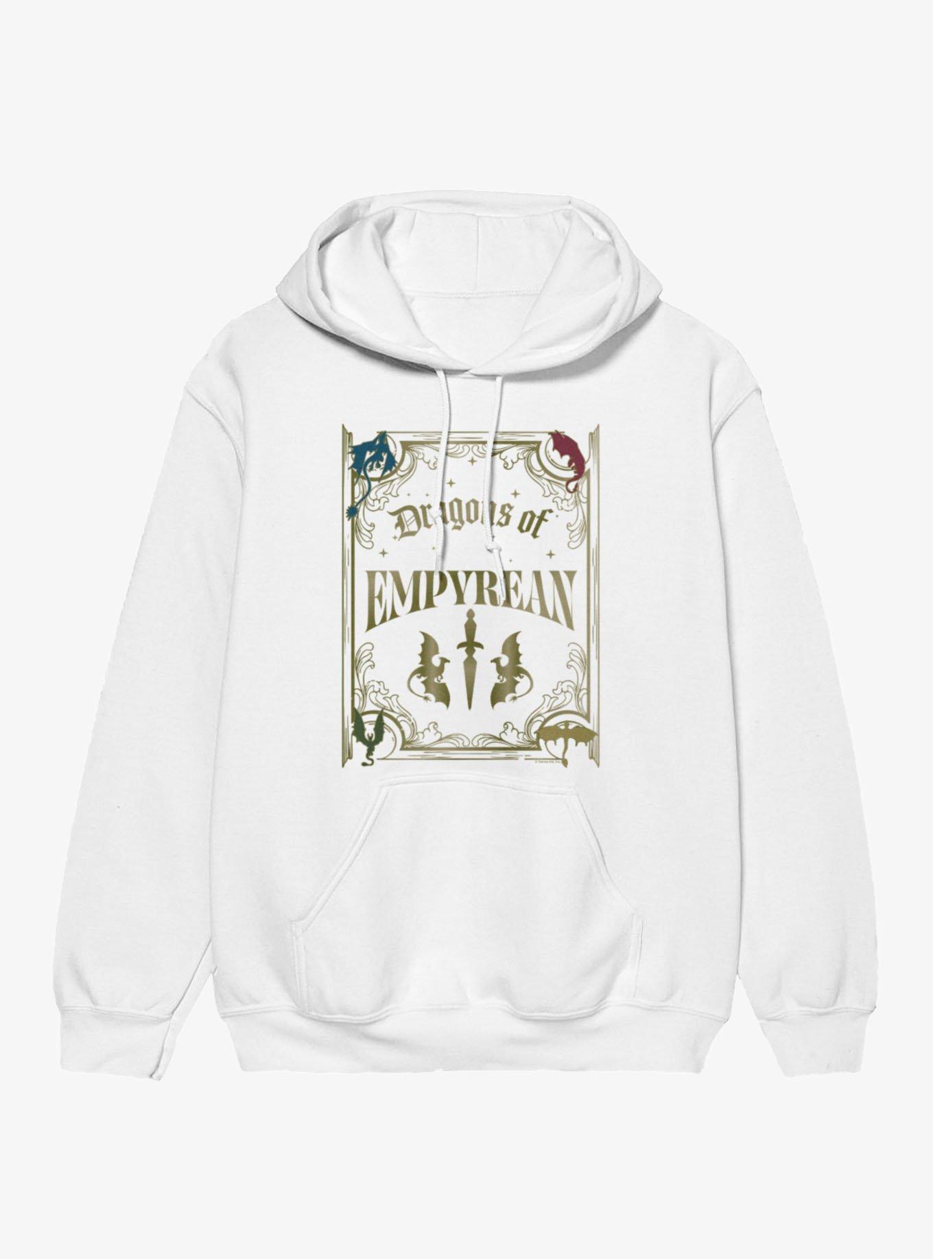 Fourth Wing The Empyrean Dragons Gold Hoodie, , hi-res