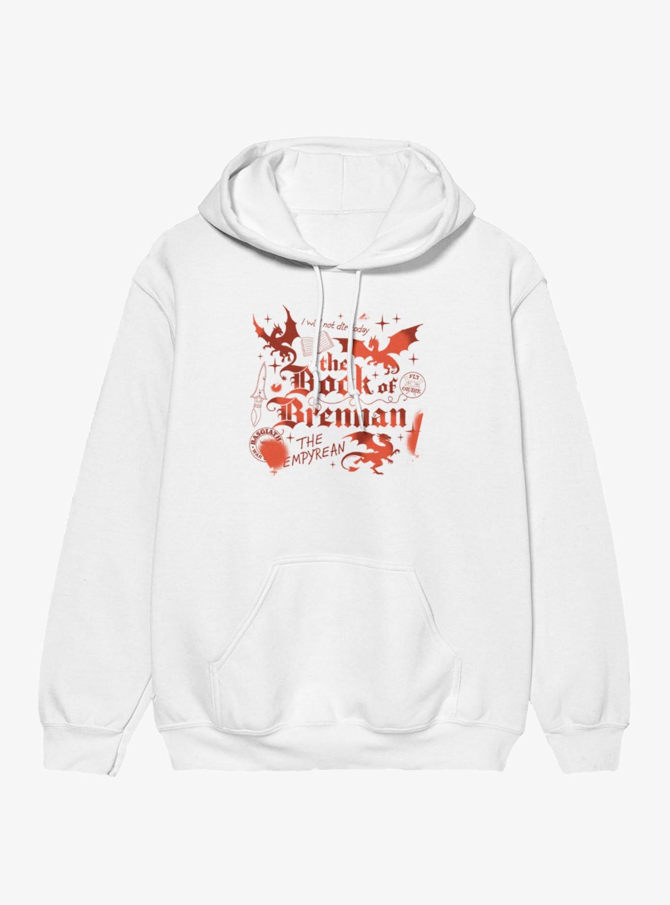 Fourth Wing The Empyrean The Book Of Brennan Hoodie, , hi-res