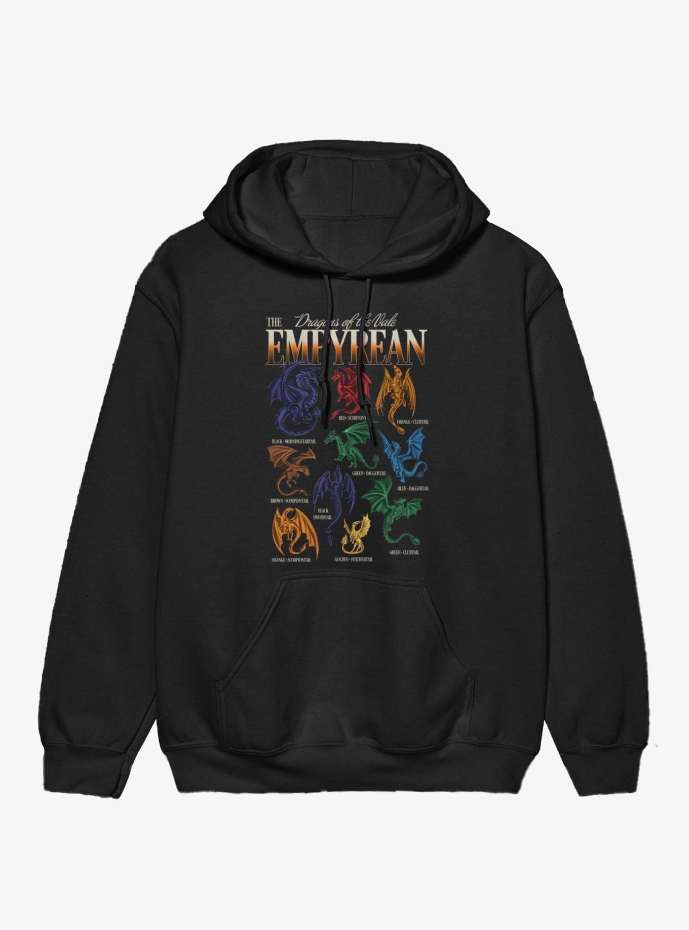 Fourth Wing The Empyrean Dragons Of Vale Retro Hoodie, , hi-res
