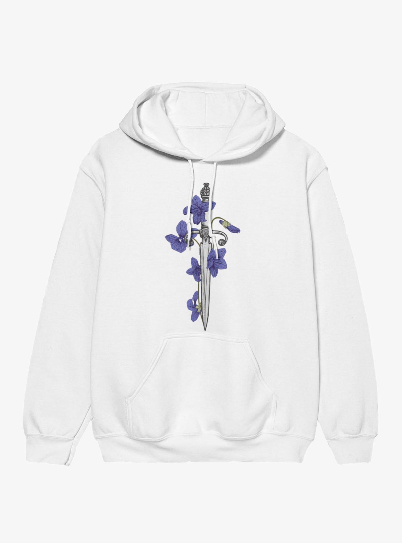 Fourth Wing The Empyrean Sorrengail Dagger Art Nouveau Hoodie, , hi-res