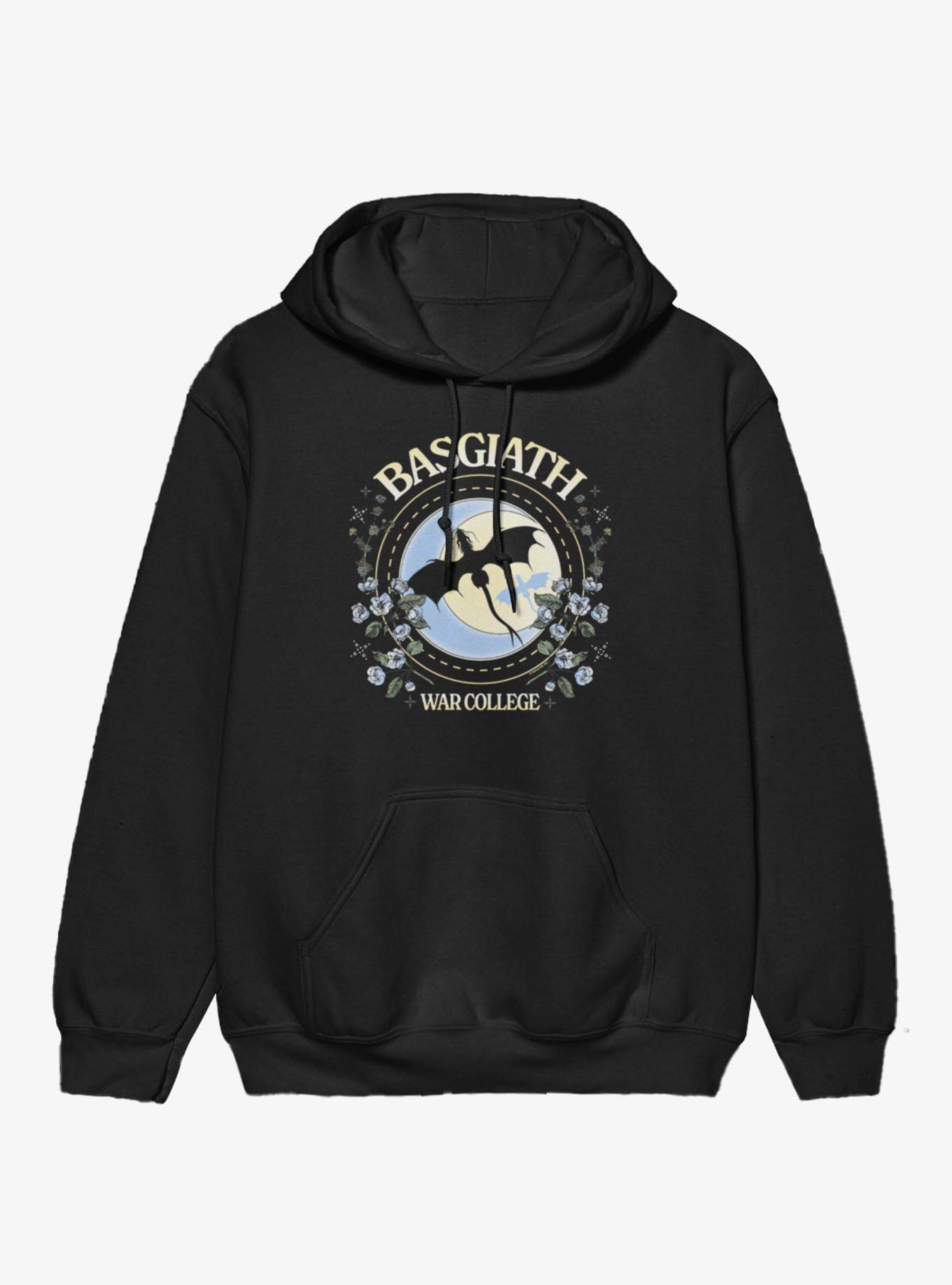 Fourth Wing The Empyrean Basgiath War College Flying Dragon Hoodie, , hi-res