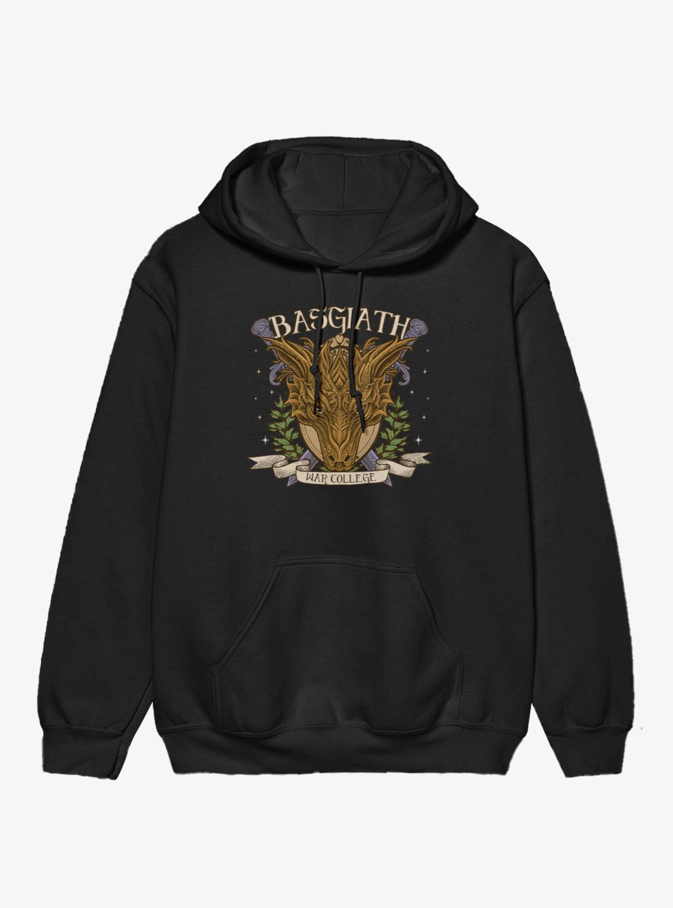 Fourth Wing The Empyrean Basgiath Sword Crossed War College Hoodie, , hi-res