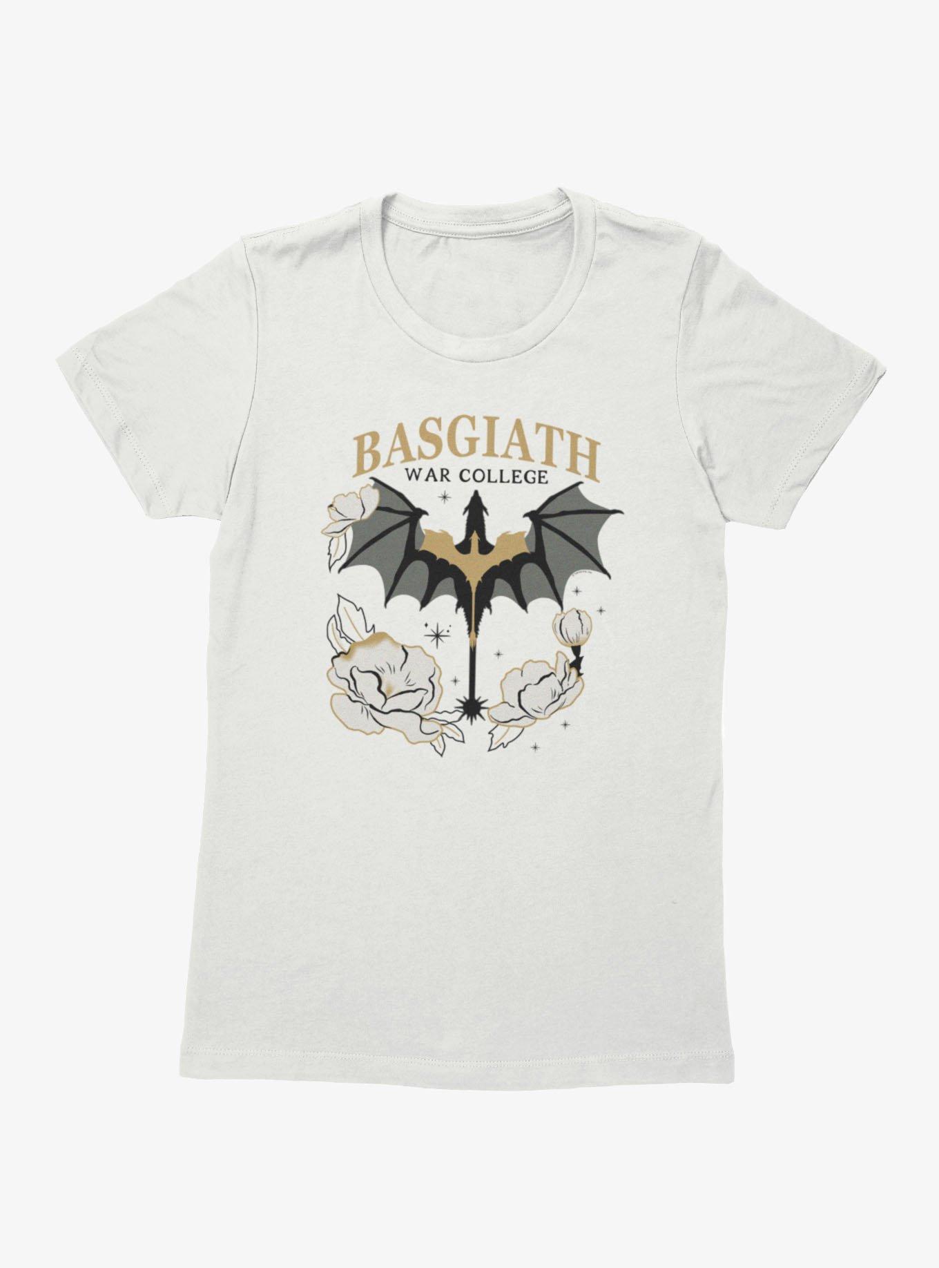 Fourth Wing The Empyrean Basgiath War Yellow Retro Womens T-Shirt, , hi-res
