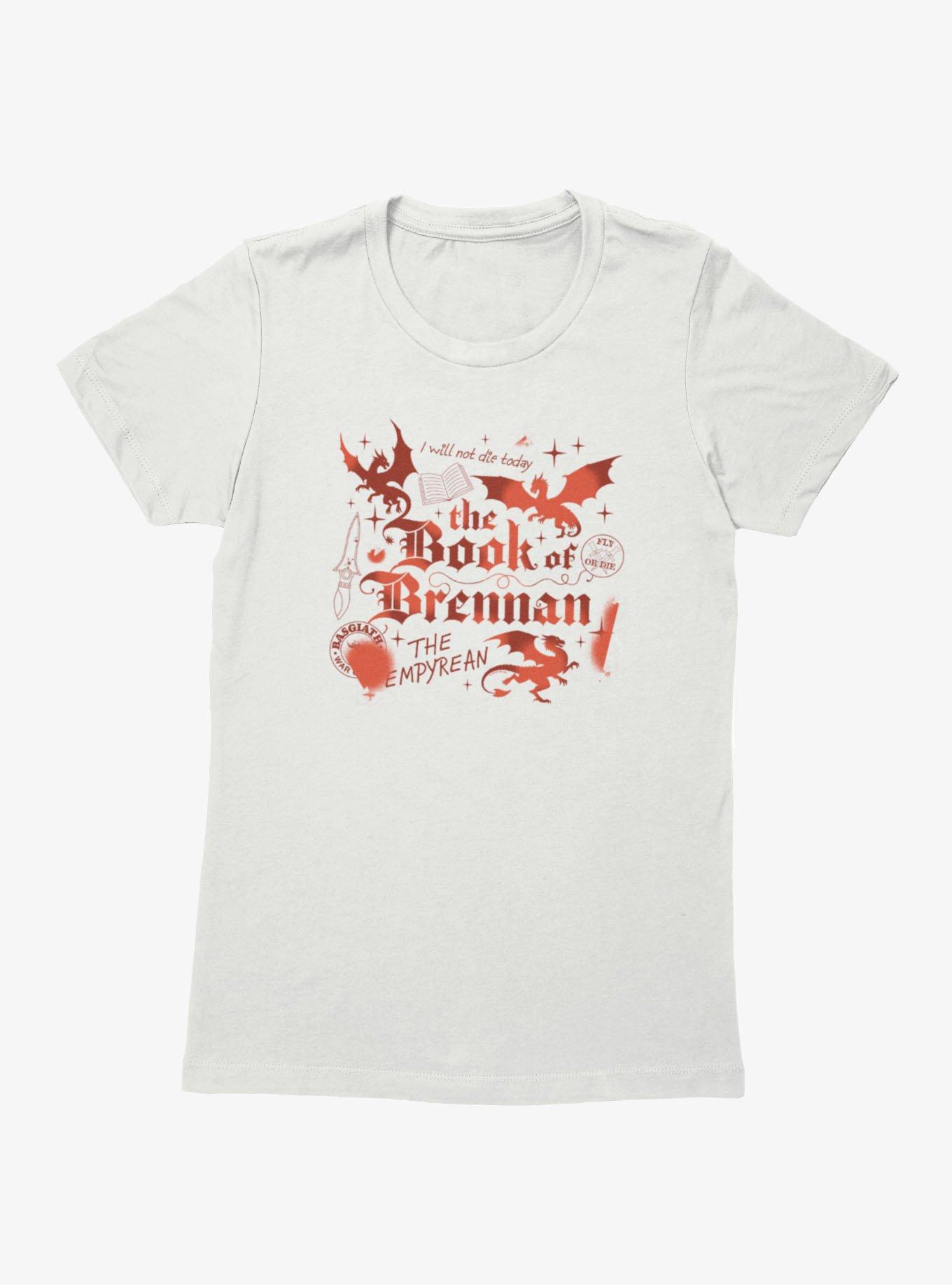 Fourth Wing The Empyrean The Book Of Brennan Womens T-Shirt, , hi-res
