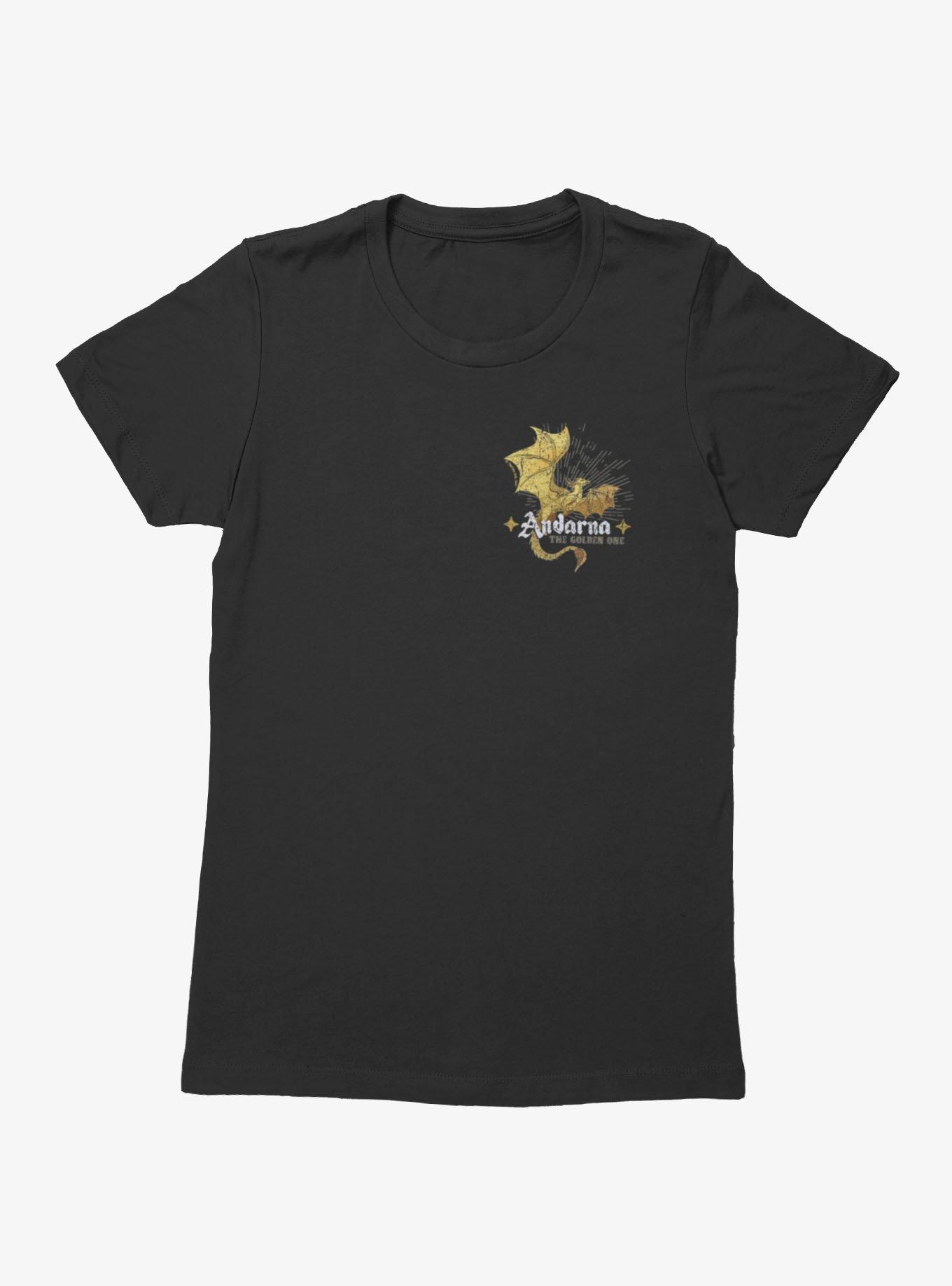 Fourth Wing The Empyrean The Golden One Left Chest Icon Womens T-Shirt, , hi-res