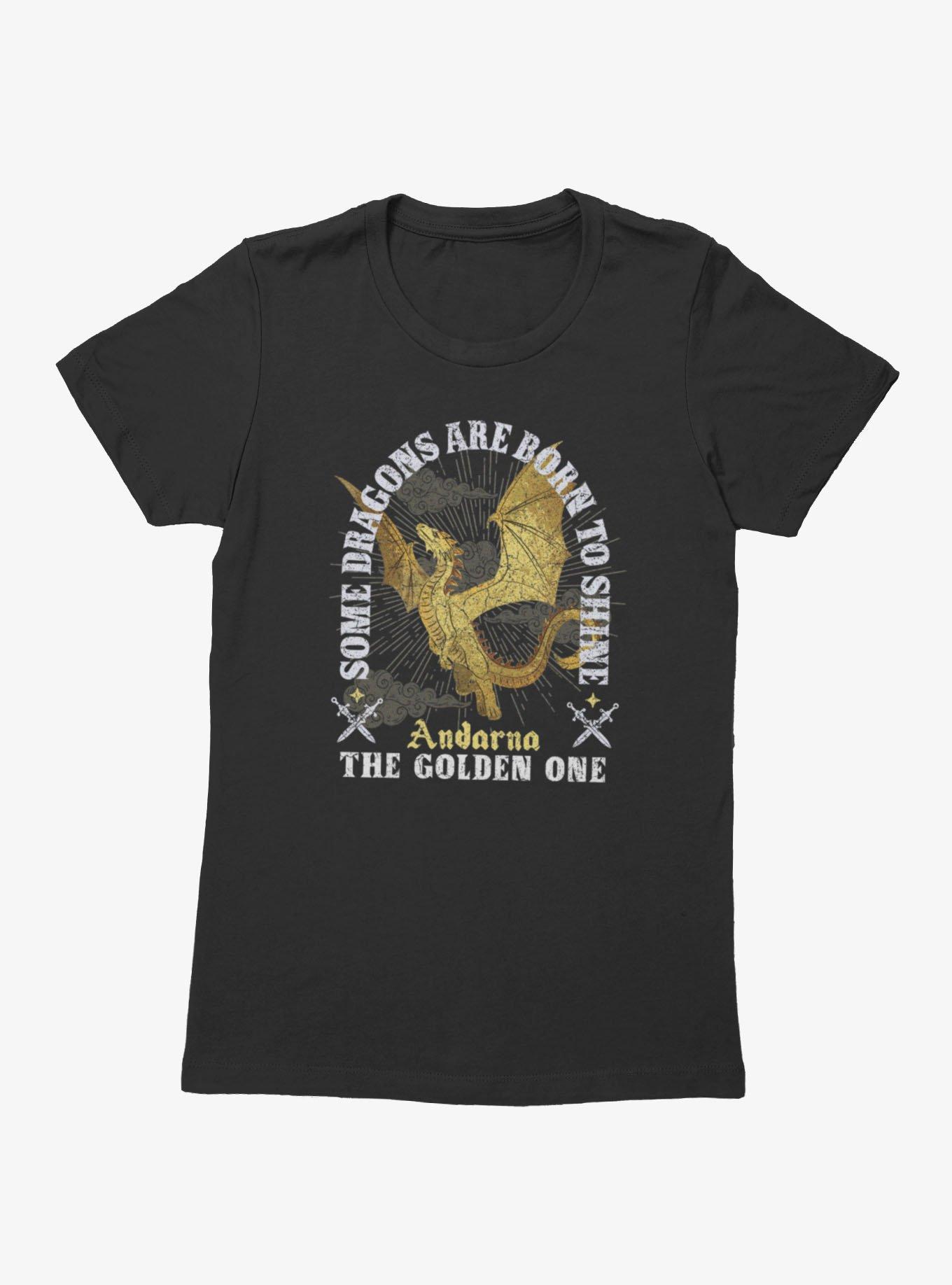 Fourth Wing The Empyrean Dragons Are Born To Shine Vintage Womens T-Shirt, , hi-res