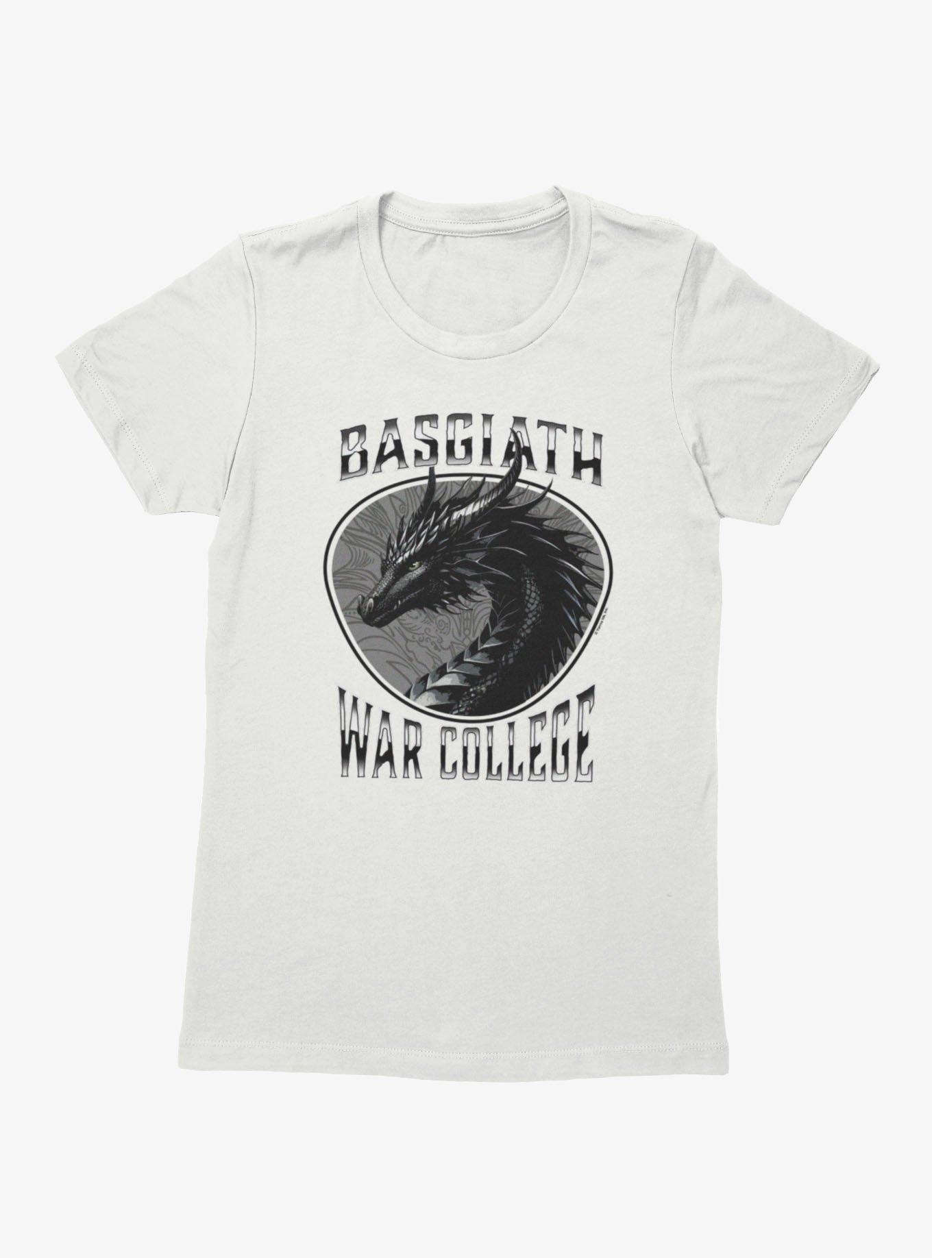 Fourth Wing The Empyrean Basgiath Tairn Dragon Portrait Womens T-Shirt, , hi-res