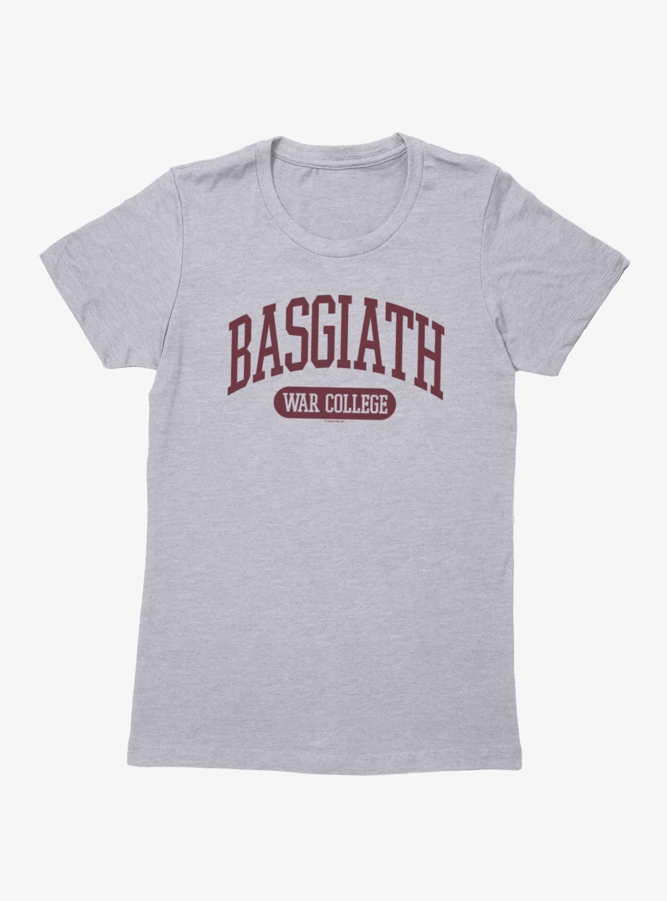 Fourth Wing The Empyrean Basgiath War College Varsity Red Womens T-Shirt, , hi-res