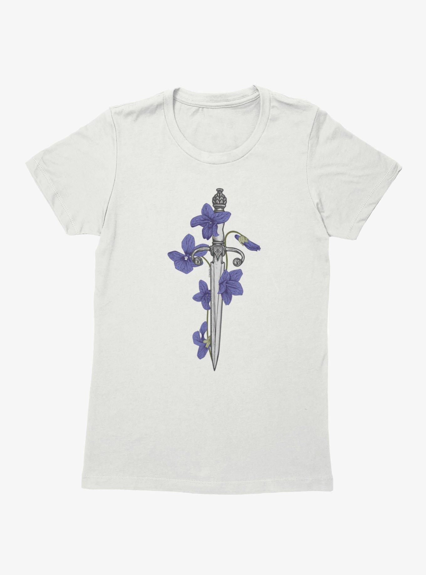 Fourth Wing The Empyrean Sorrengail Dagger Art Nouveau Womens T-Shirt, , hi-res